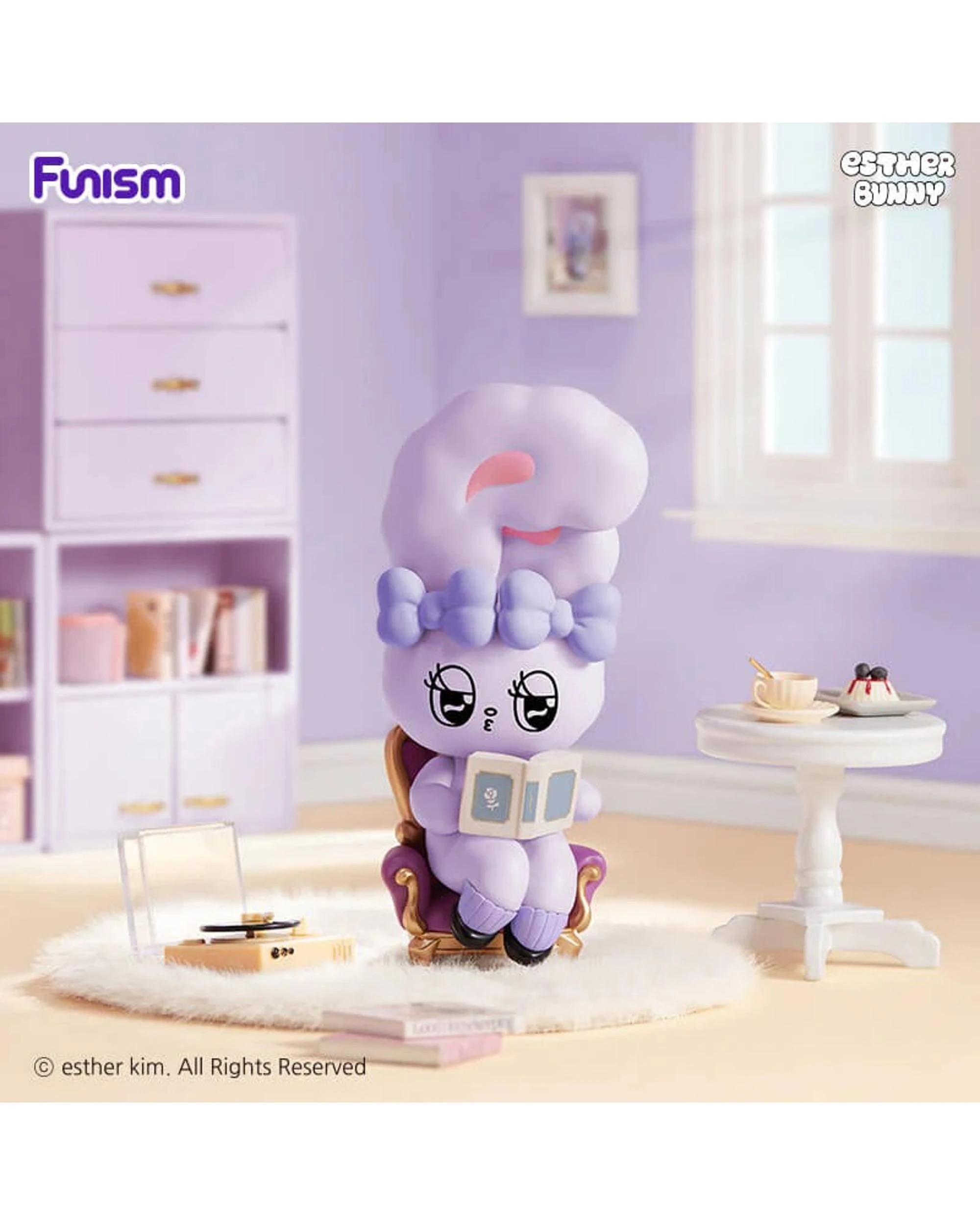 6 Funism Esther Bunny Young Blossom Series Figures Blind Box, 6 of 10