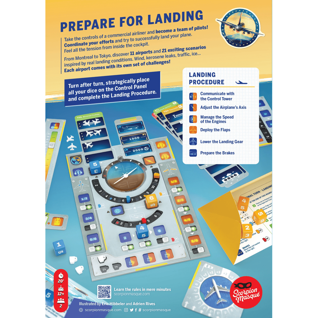 2 Scorpion Masque Sky Team Board Game, 2 of 5