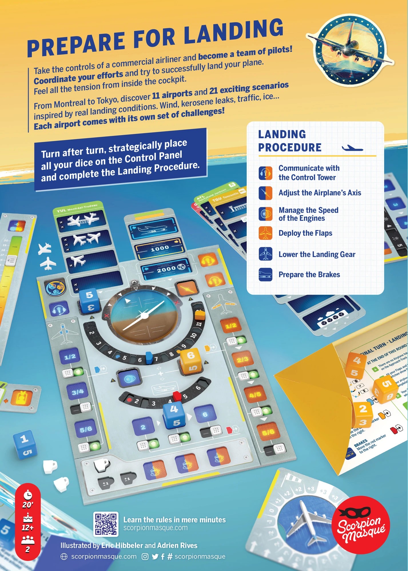 2 Scorpion Masque Sky Team Board Game, 2 of 5