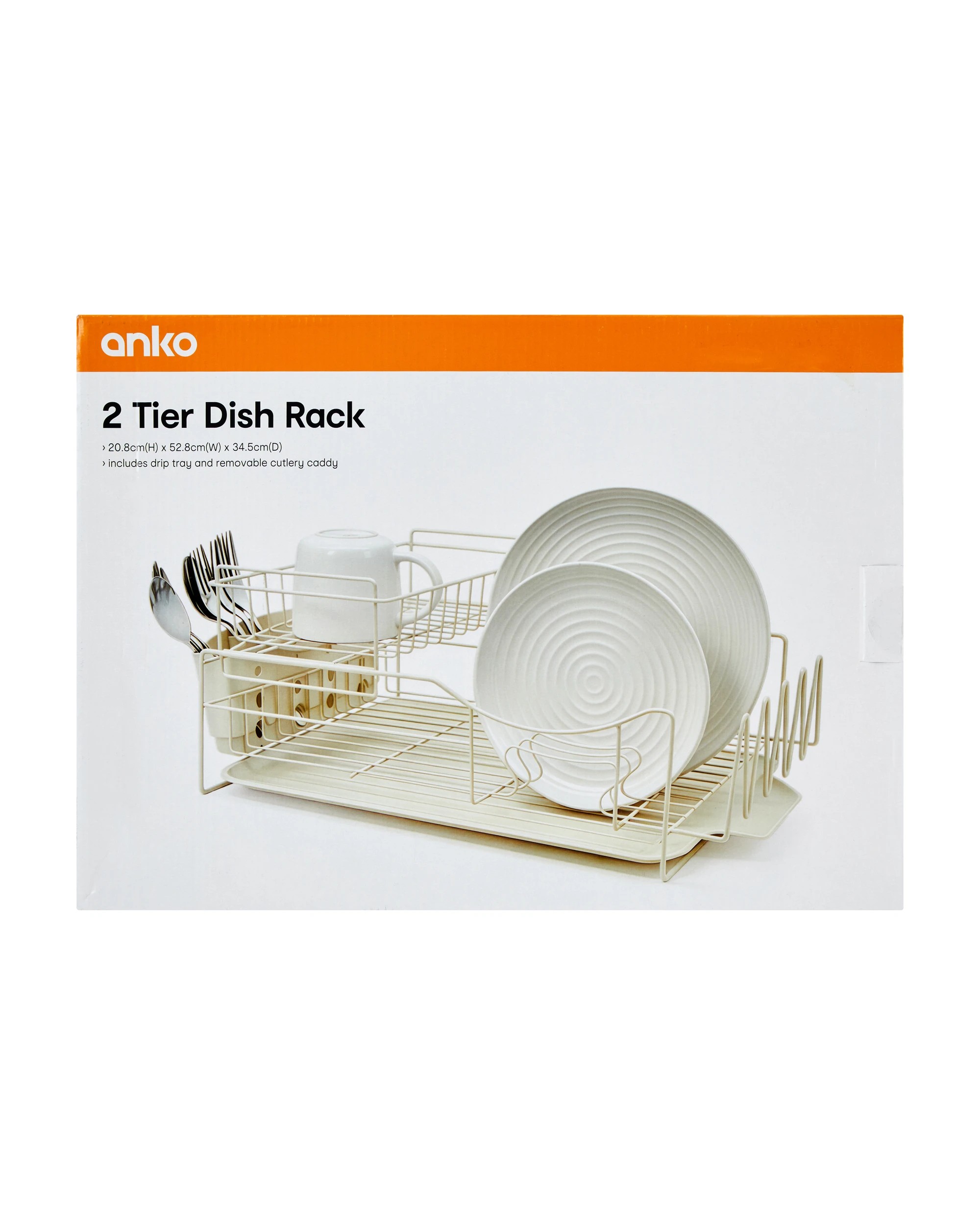 6 2 Tier Dish Rack, 6 of 6