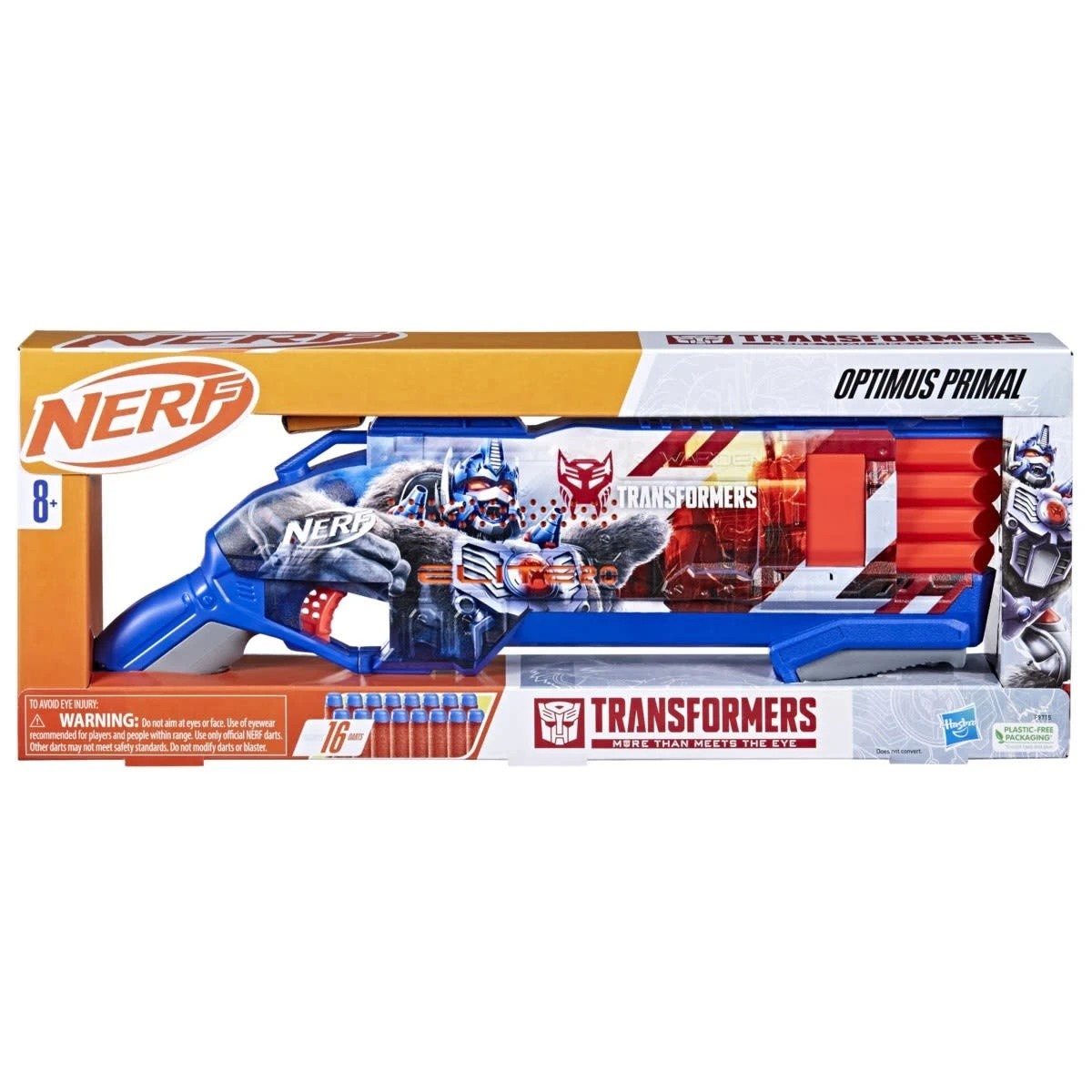 1 NERF Transformers Optimus Primal Blaster, 1 of 3