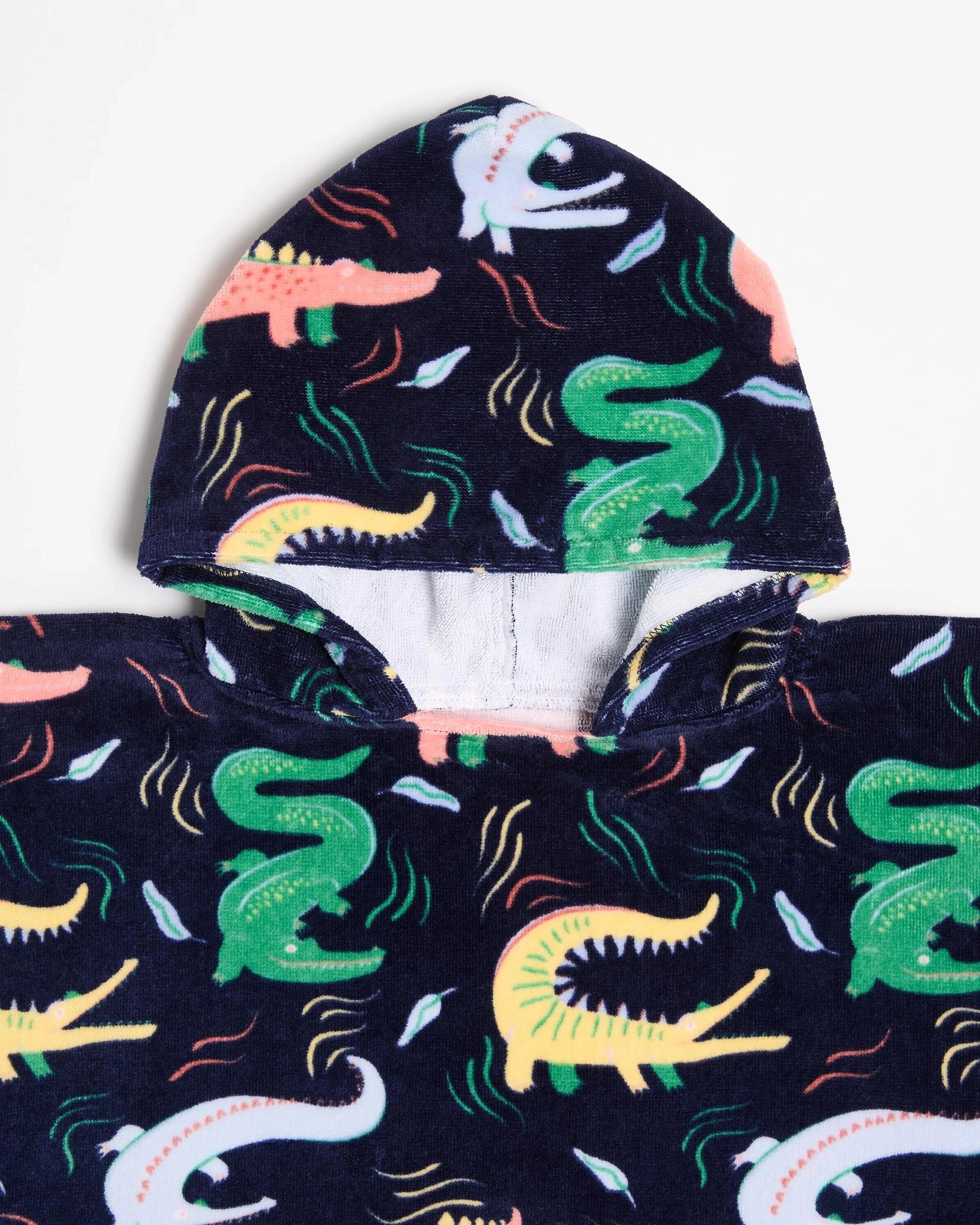 2 Target Kids Crocodile Hooded Beach Towel - Multi, 2 of 3