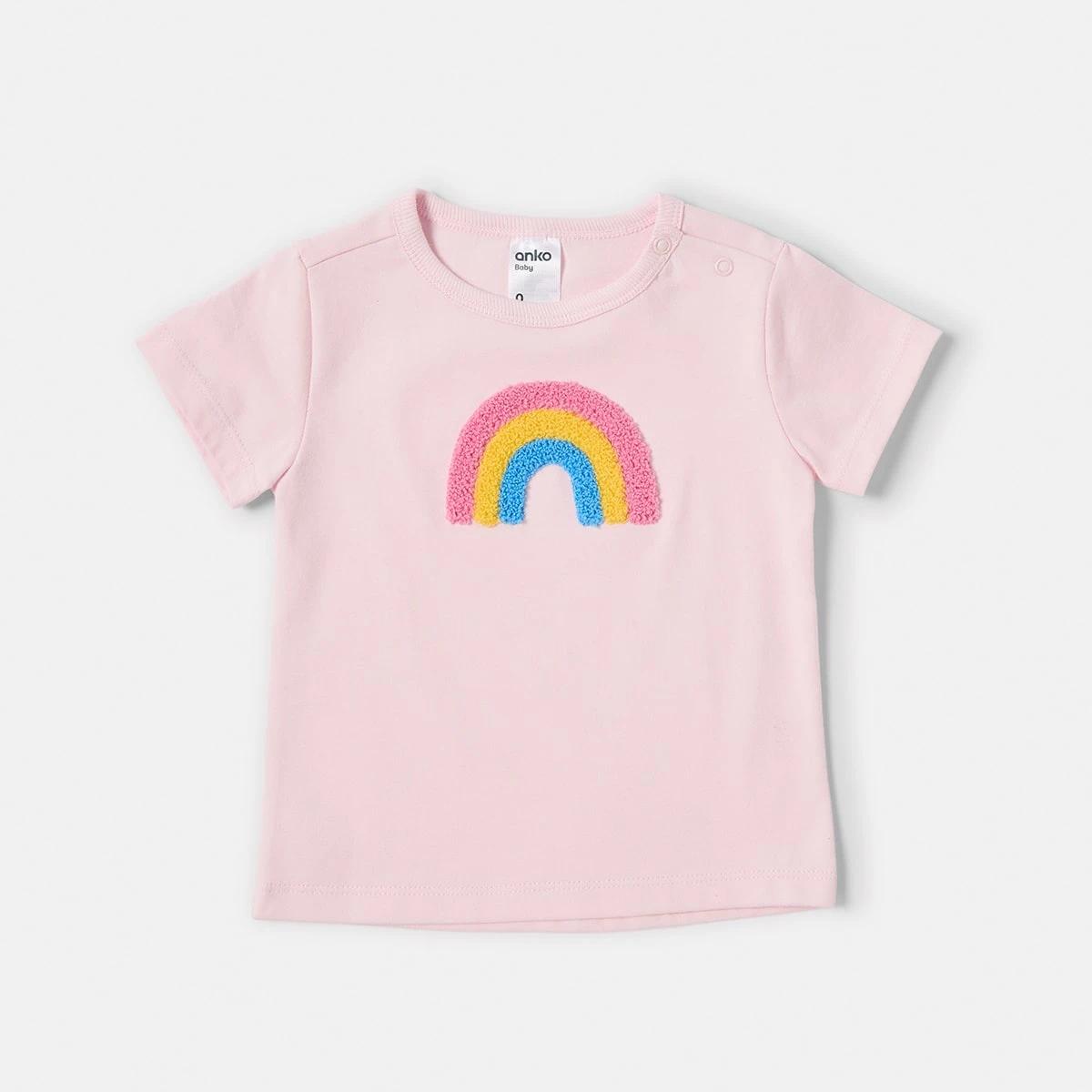 1 Applique T-shirt Rainbow, 1 of 3