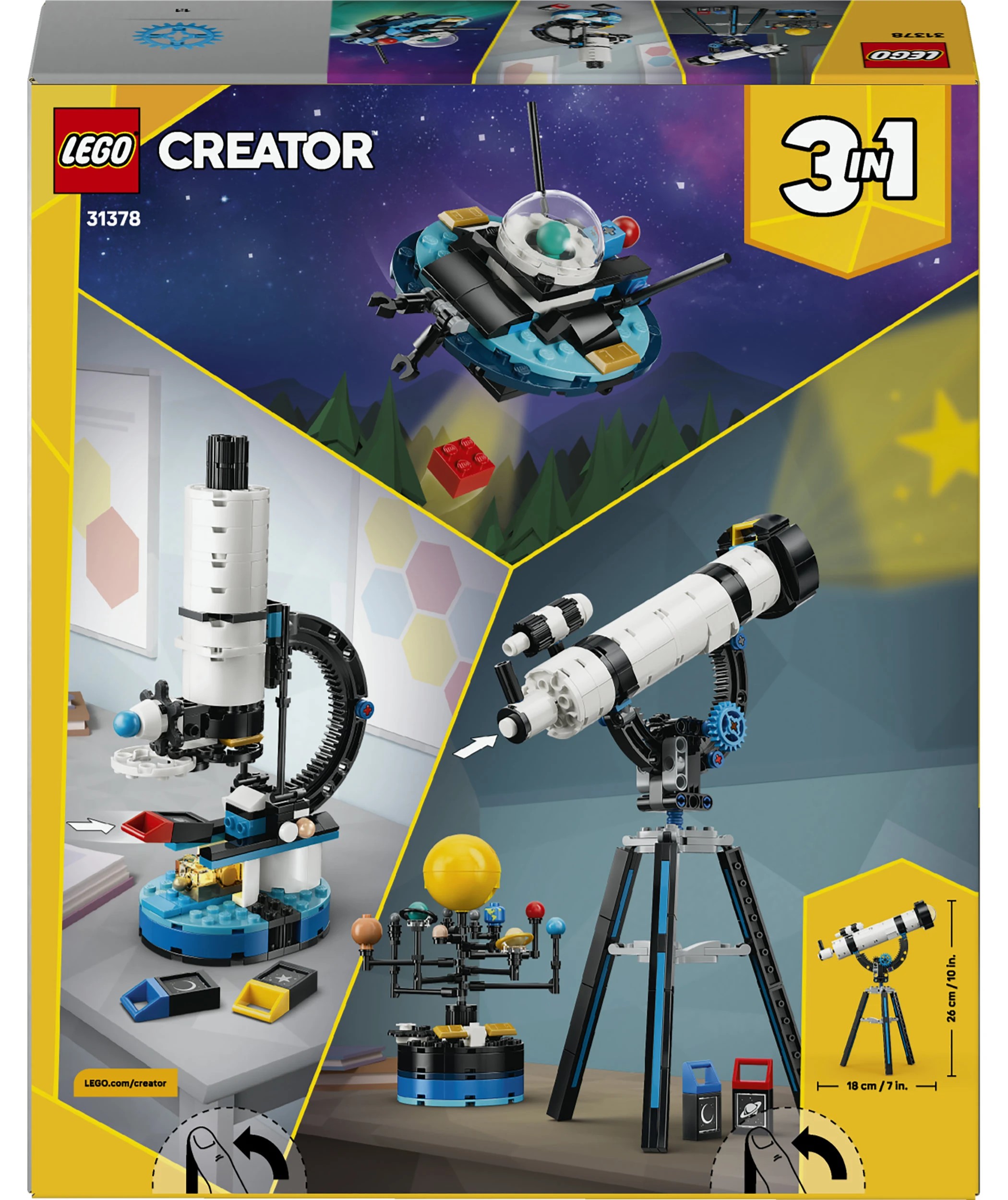 10 LEGO Creator Space Exploration Telescope 31378, 10 of 10