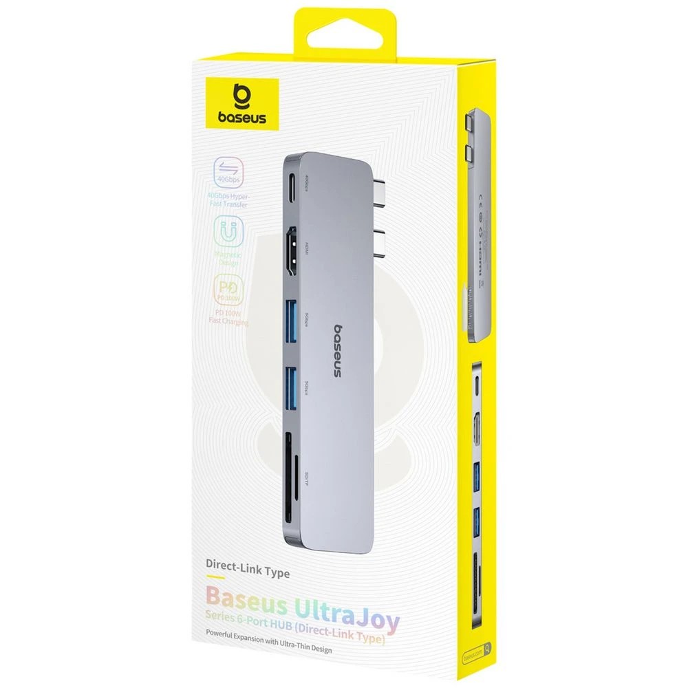 9 Baseus UltraJoy 6 Port USB-C Hub, 9 of 9