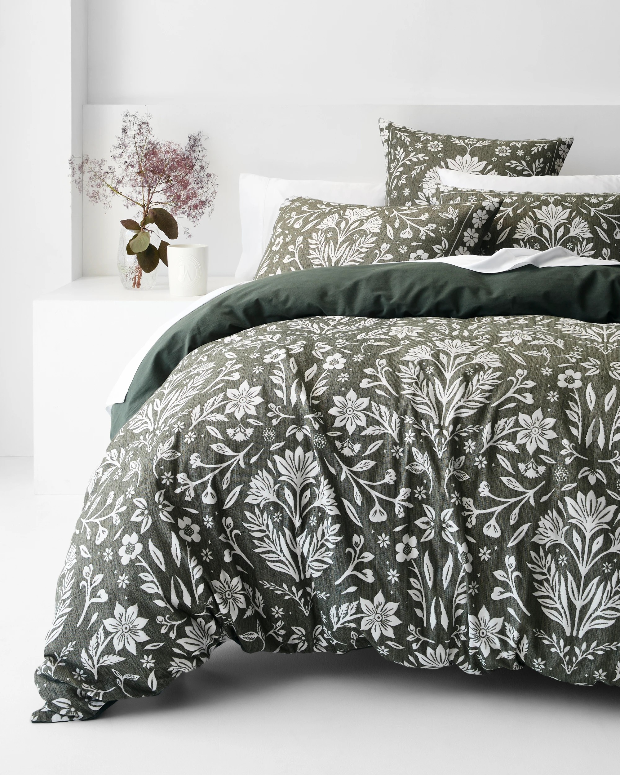 5 Target Dixie Boho Chenille Quilt Cover Set - Queen Bed - Green, 5 of 10