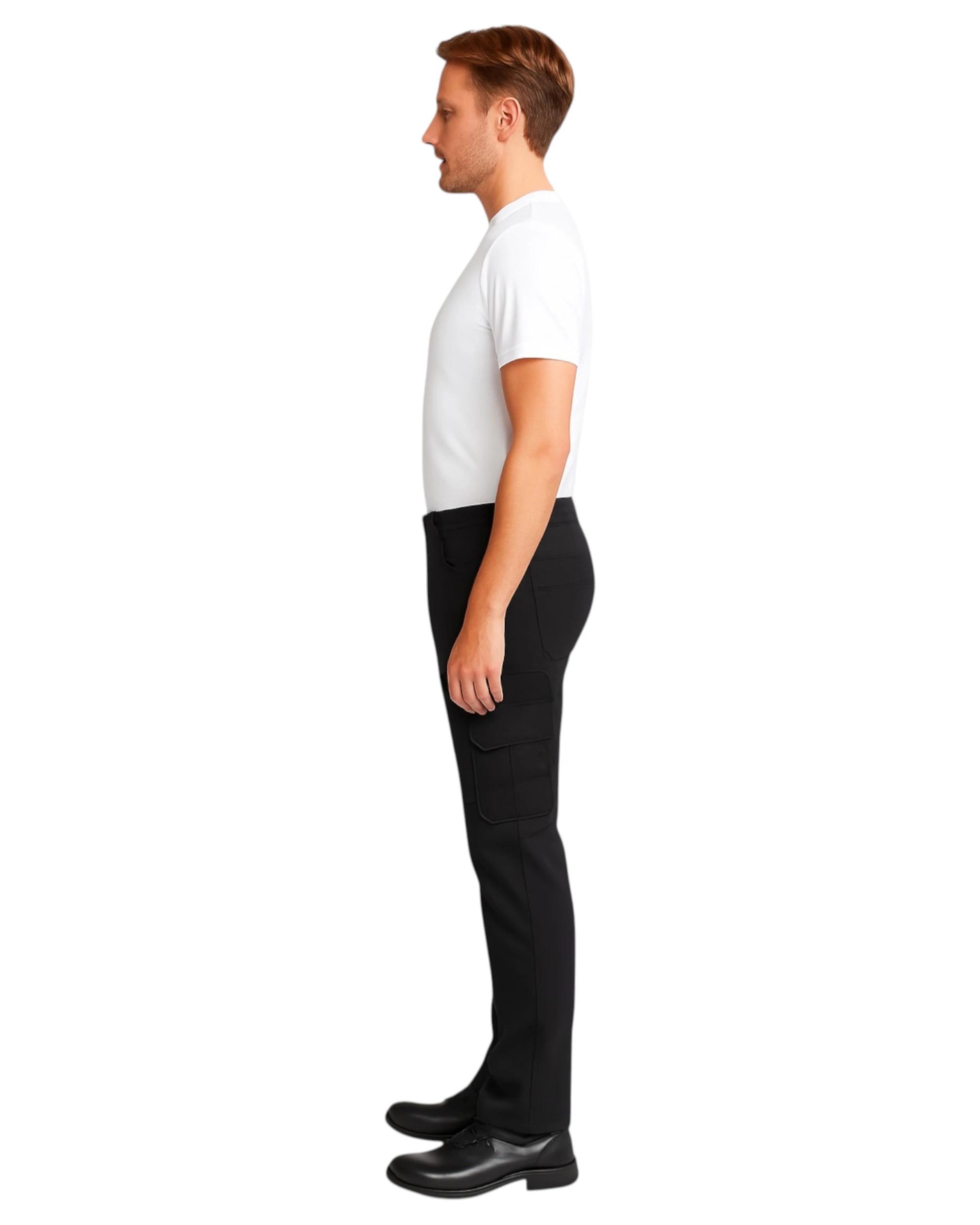 5 Hard Yakka Mens Legends Cargo Pant Workwear Charcoal Y02202 CHARCOAL, 5 of 7