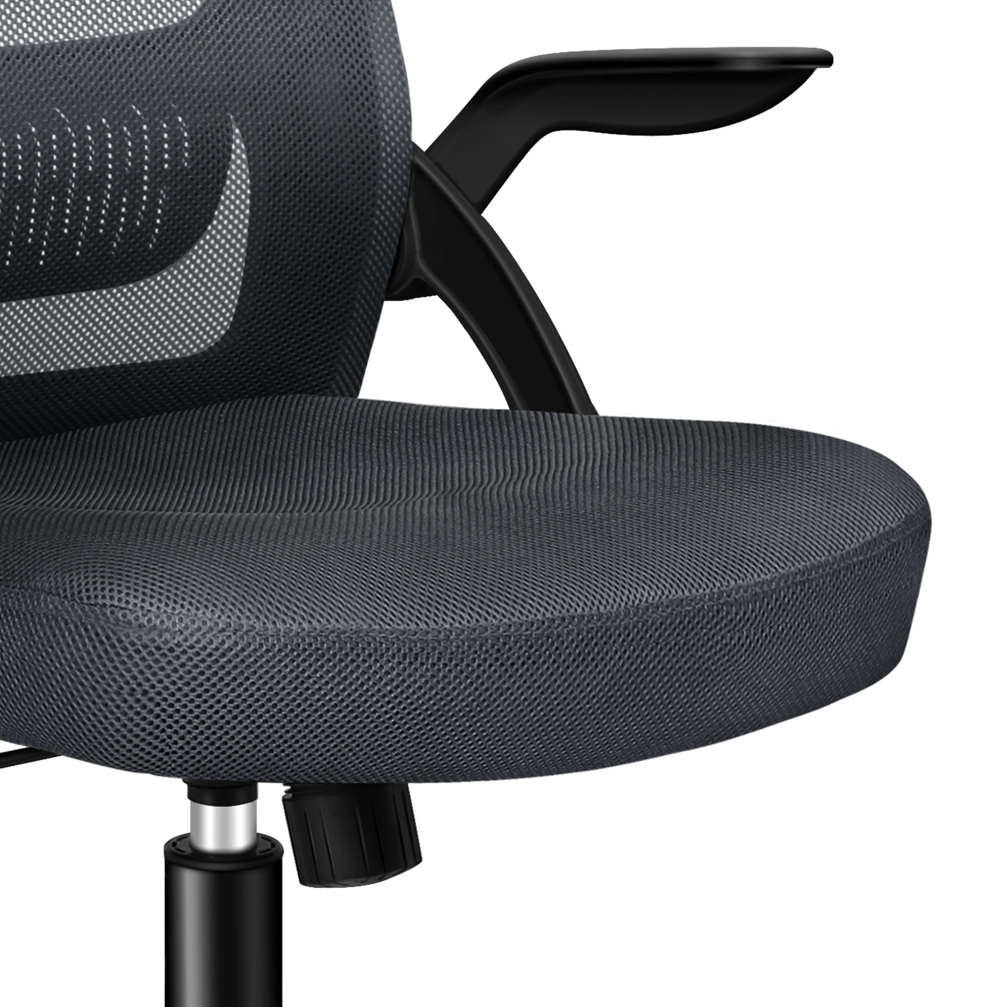 9 Alfordson Mesh Office Chair Executive Seat Tilt Gaming Racing Computer - Grey, 9 of 10
