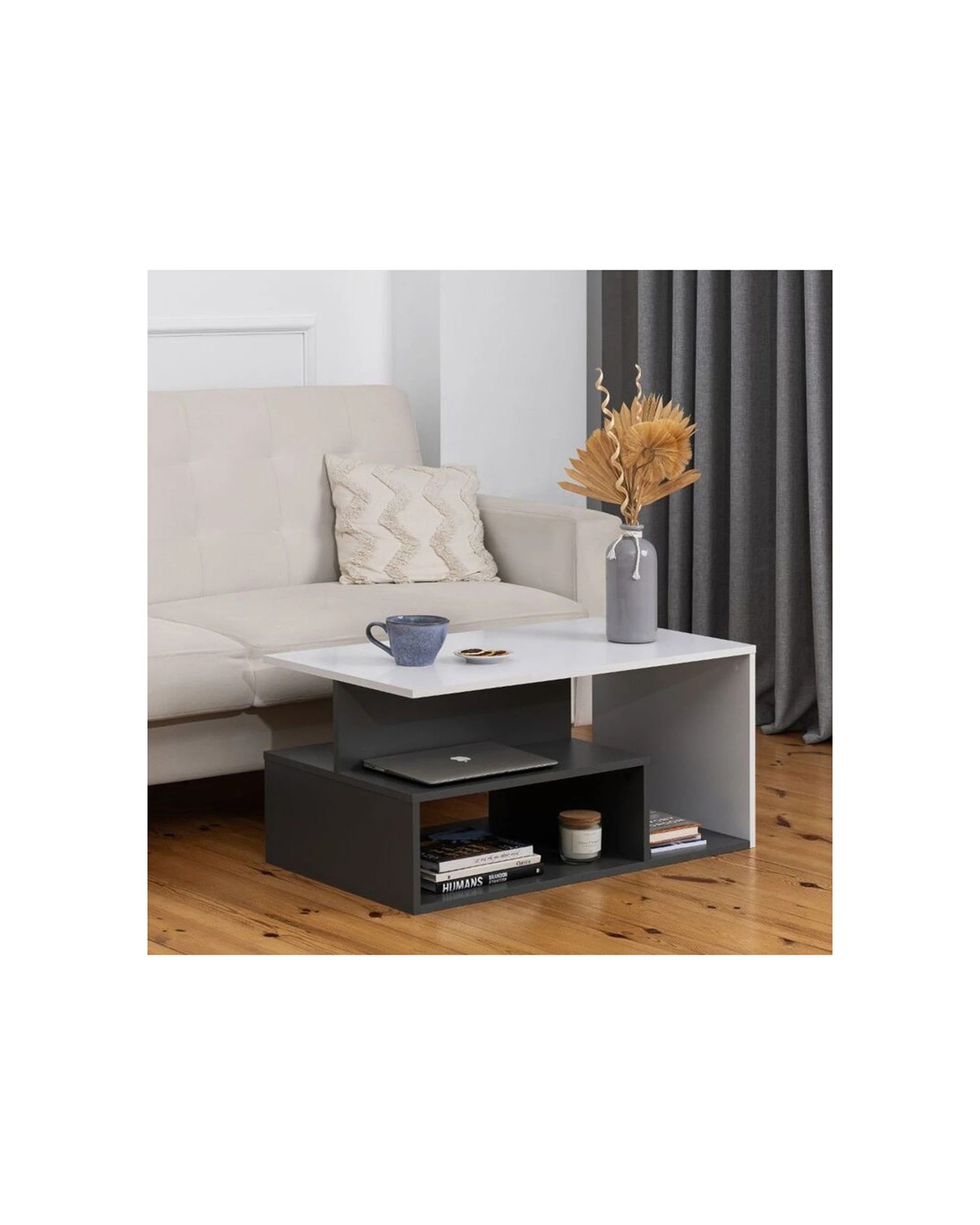 2 European Cabinetry Valencia Decorative Furniture Coffee Table Oak - Multi, 2 of 4