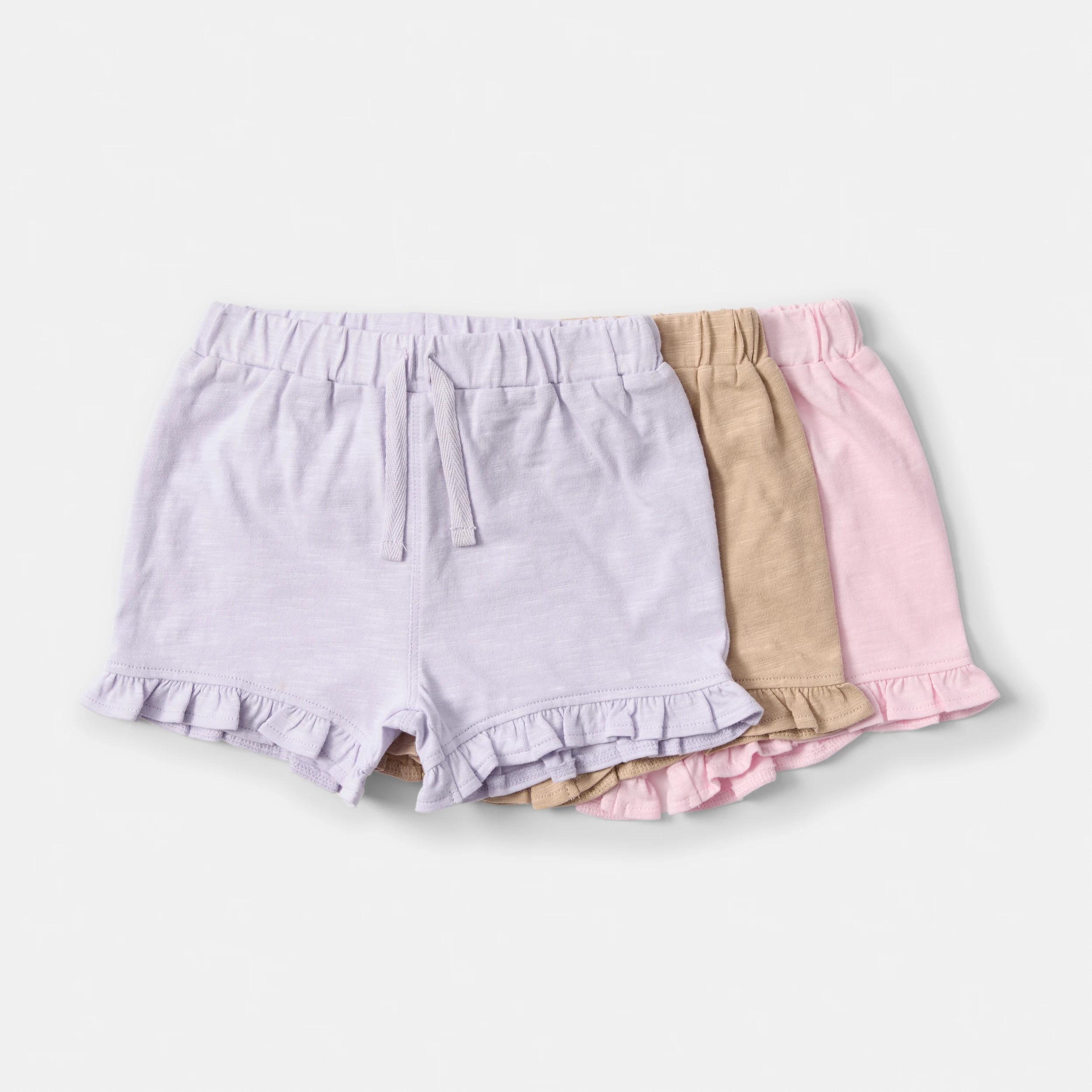 1 3 Pack Frill Shorts PINK MULTI, 1 of 8