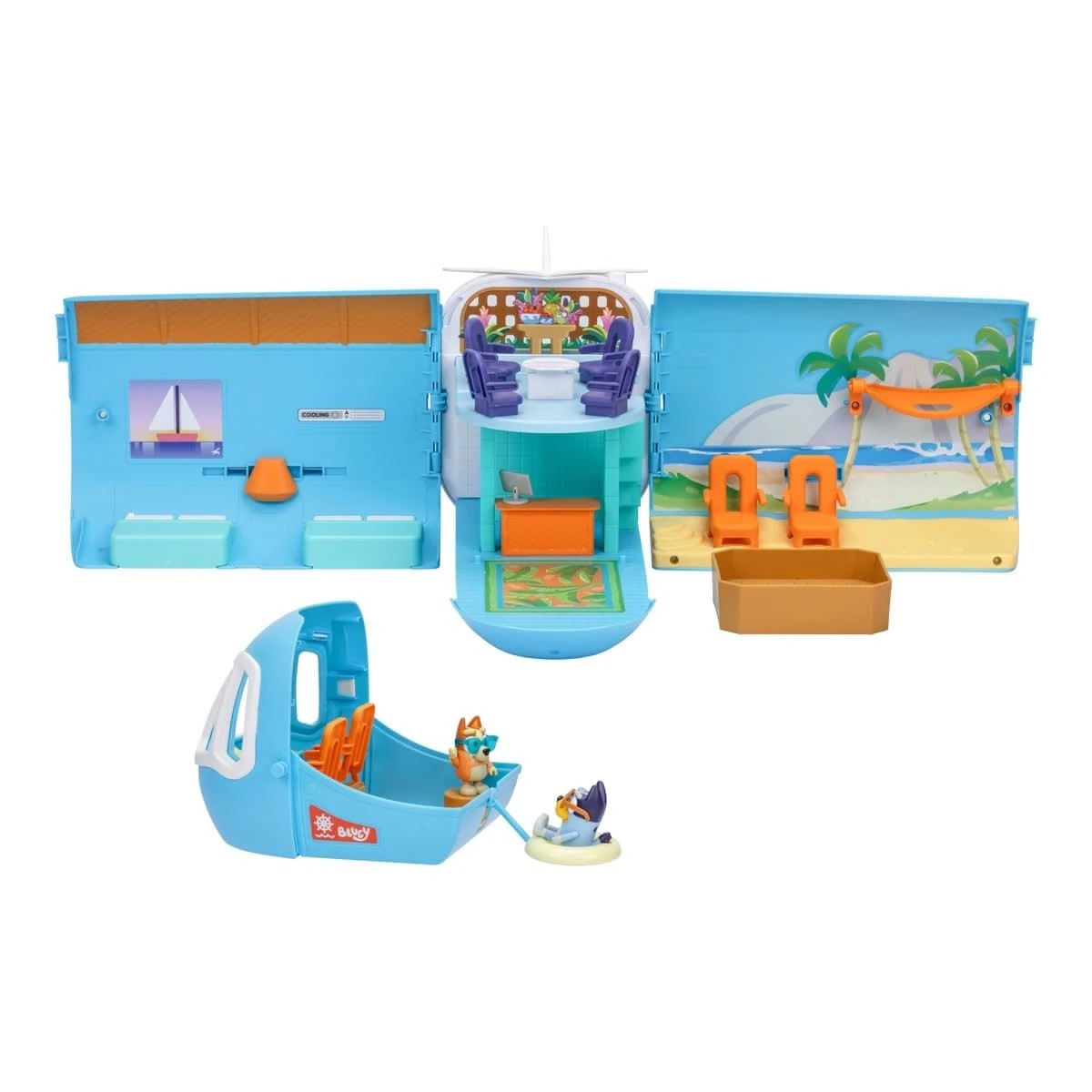 3 Bluey 3-In-1 Airplane Transforming Playset, 3 of 10