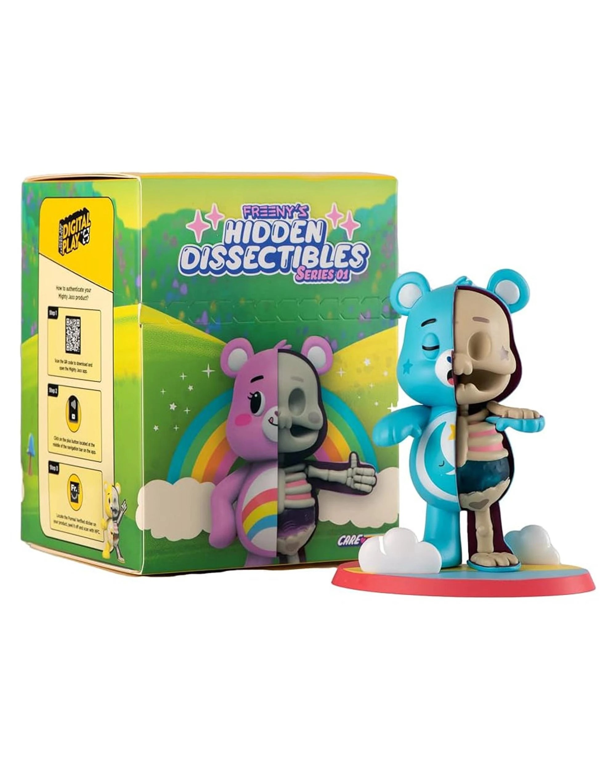 1 Mighty Jaxx Freenys Hidden Dissectibles Care Bears Blind Box, 1 of 8