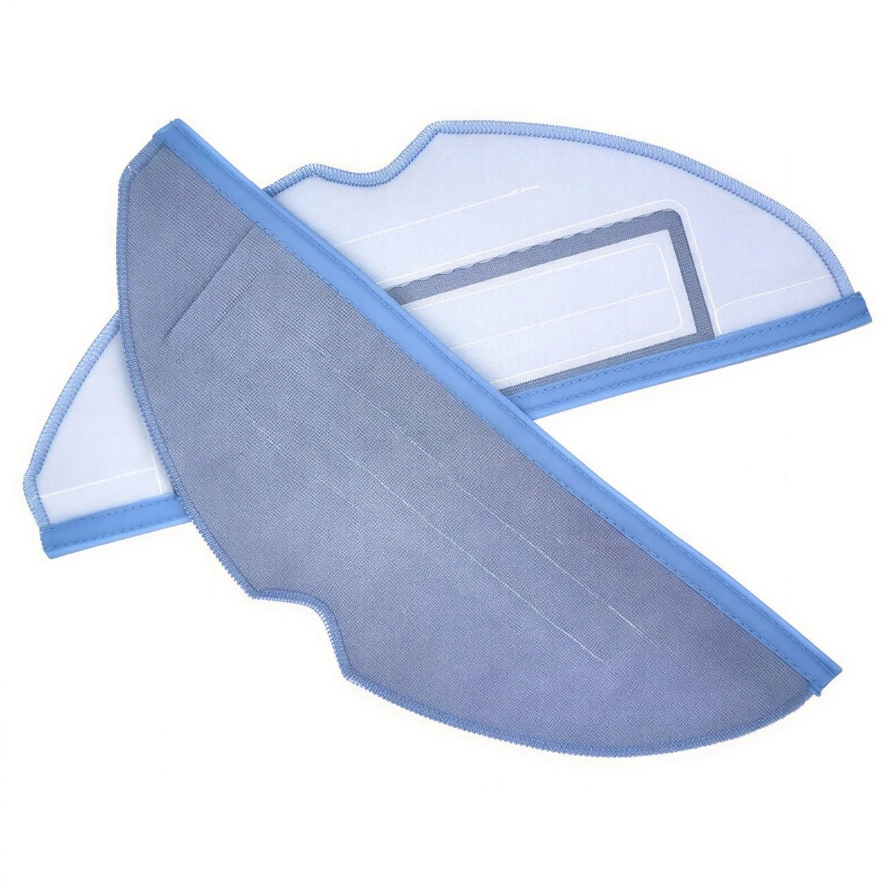 1 Hygieia 2pk Microfiber Mop Pads For Roborock S7 & S8 Robot Vacuum Cleaners - Blue, 1 of 3
