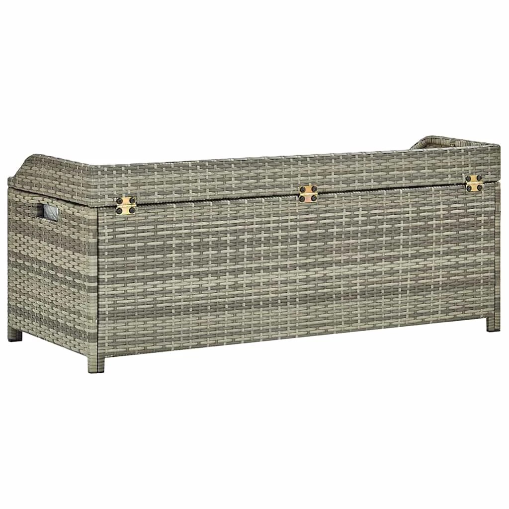 6 vidaXL Storage bench Ample Storage - Grey, 6 of 8