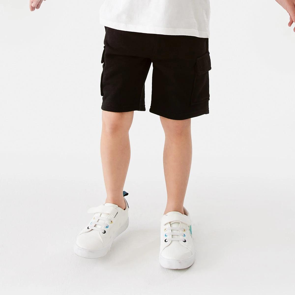 1 Cargo Knit Shorts Black, 1 of 9