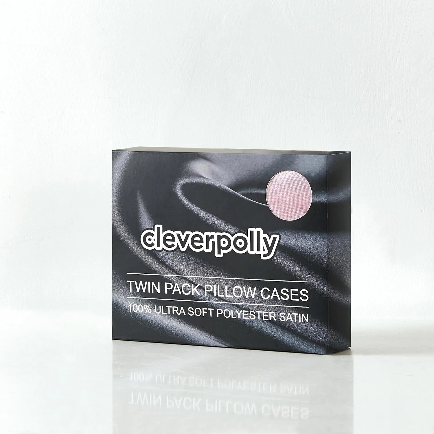 4 CleverPolly 2-Pack Polyester Satin Pillowcases - Pink, 4 of 4