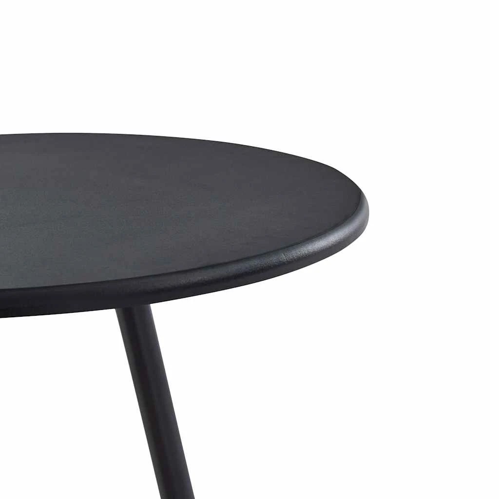 2 Vidaxl Bar Table Mdf - Black, 2 of 3