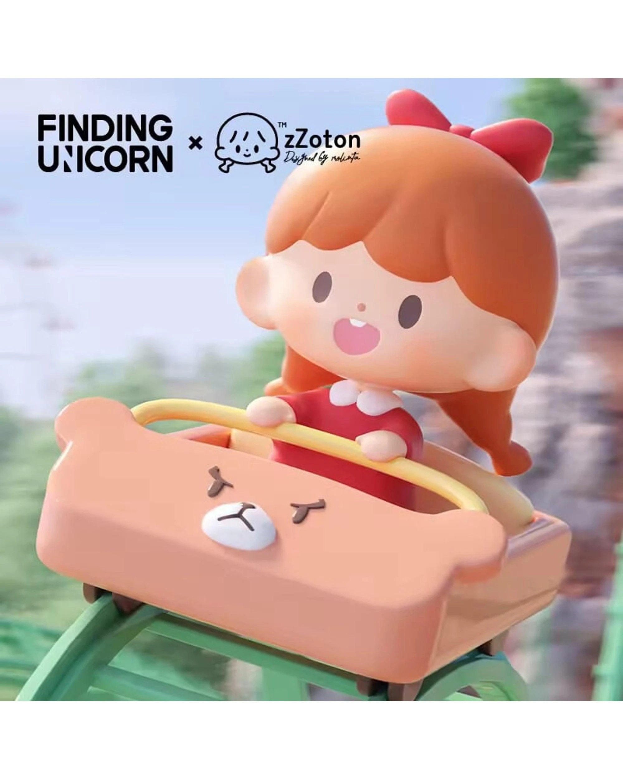 6 Finding Unicorn zZoton Treasure Land Series Blind Box, 6 of 10