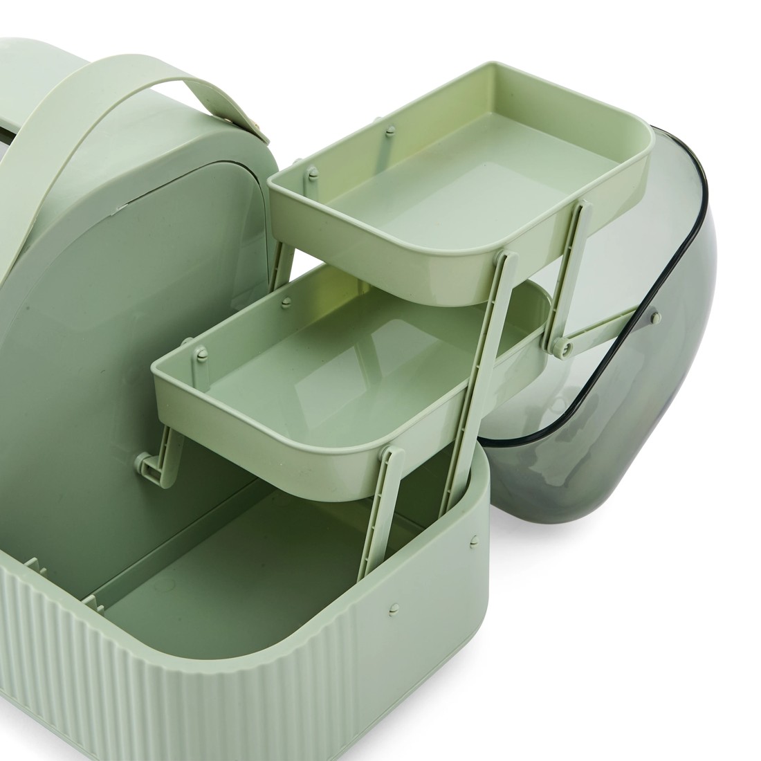 8 Cosmetic Caddy with Handle, 8 of 10