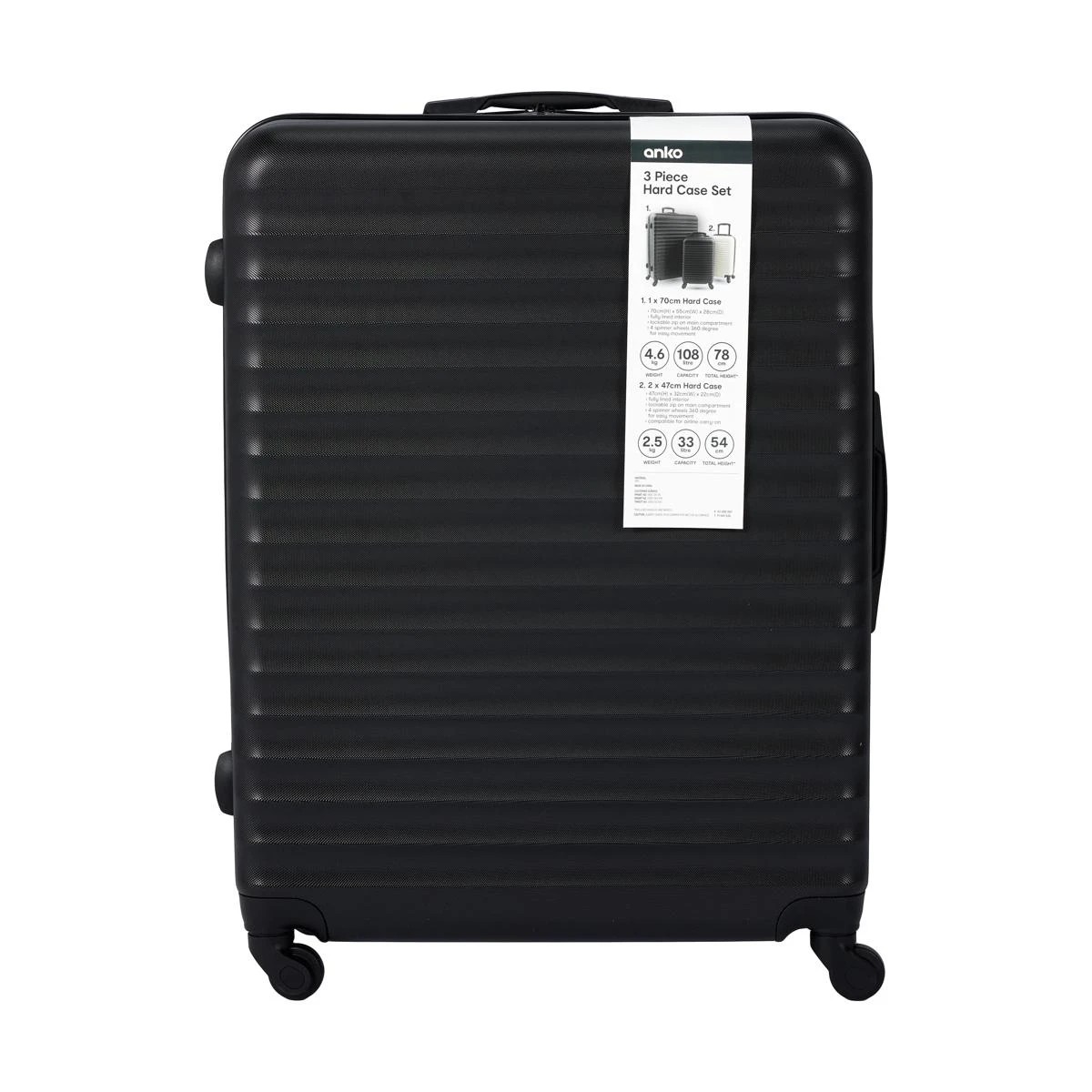 8 3 Piece Hard Case Set, 8 of 8