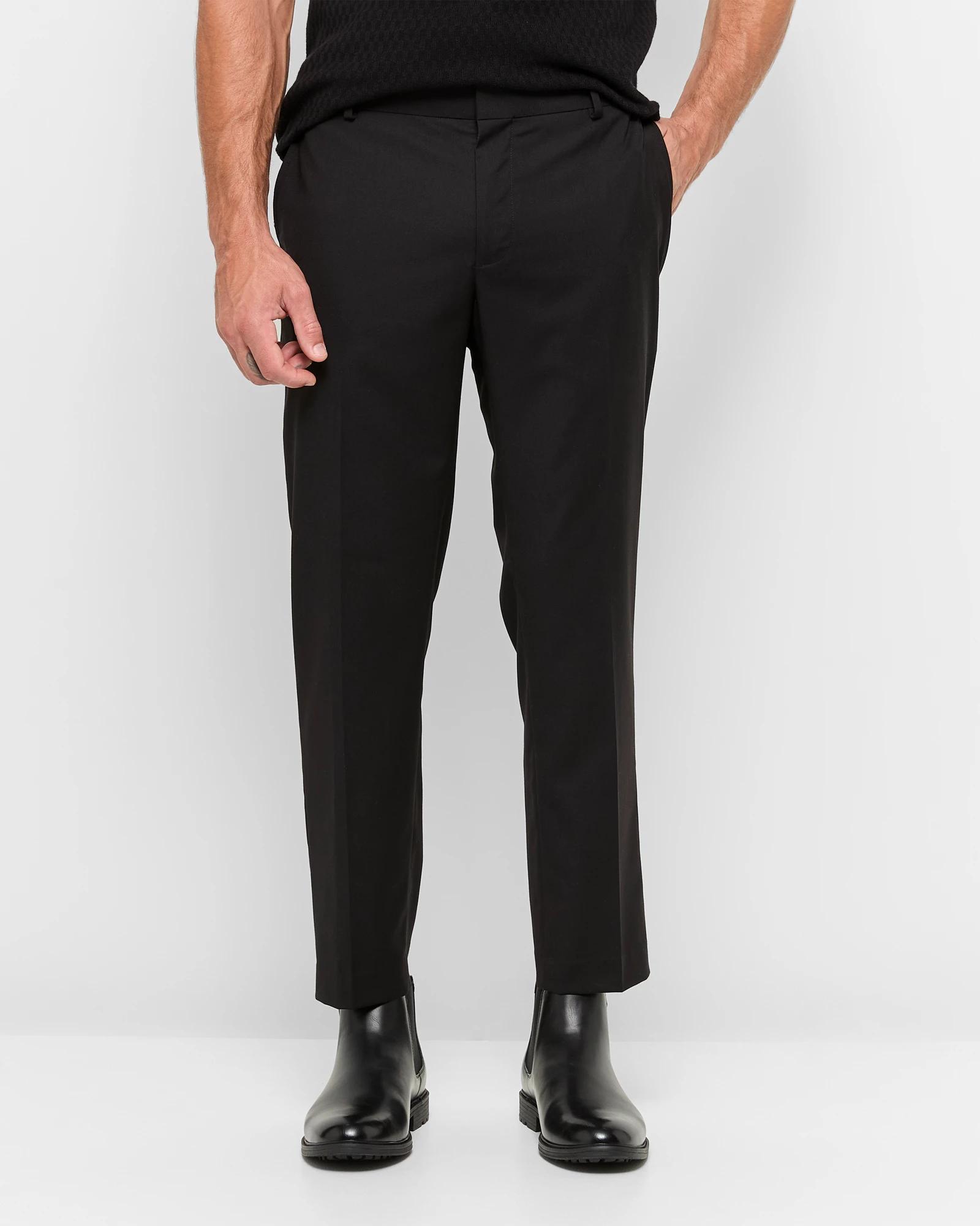 1 Slim Ankle Length Pants - Preview BLACK, 1 of 5