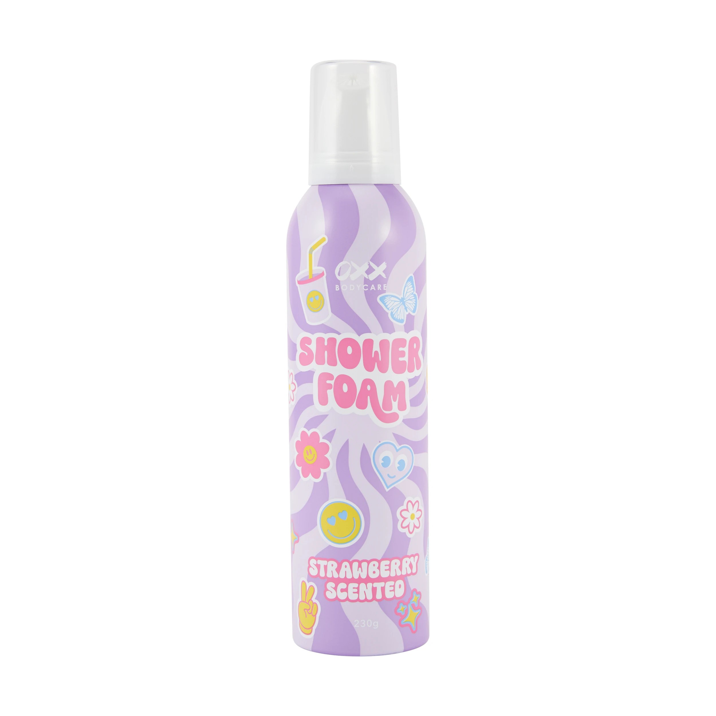 1 OXX Bodycare Shower Foam 230g - Strawberry Scented, 1 of 4