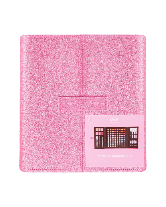 OXX Cosmetics 89 Piece Glitter Makeup Box - Soft Glam