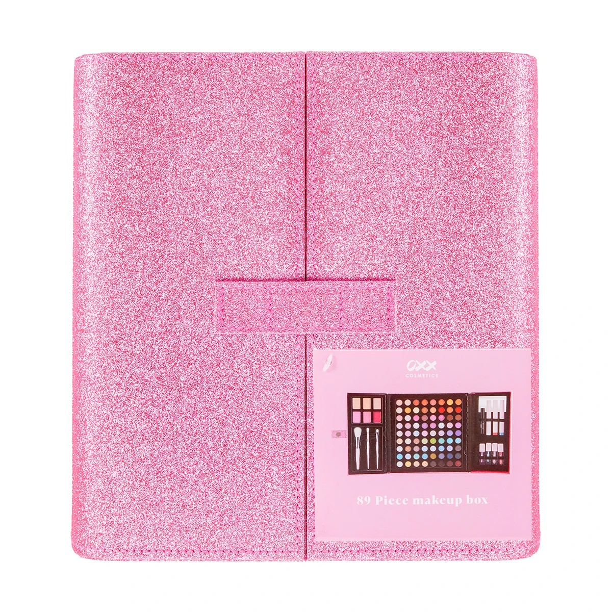 1 OXX Cosmetics 89 Piece Glitter Makeup Box - Soft Glam, 1 of 3