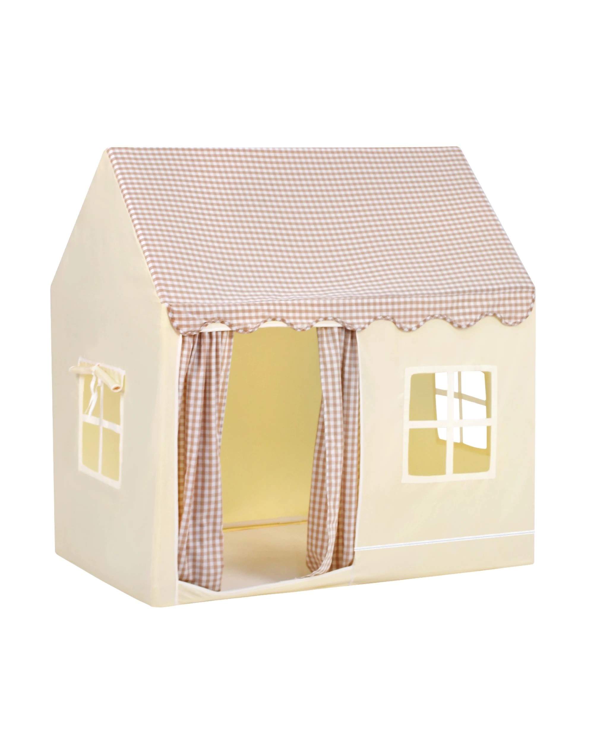 7 Advwin Kids Play Tent w/Star String Lights and Flag Banner Indoor & Outdoor Playhouse, 7 of 9