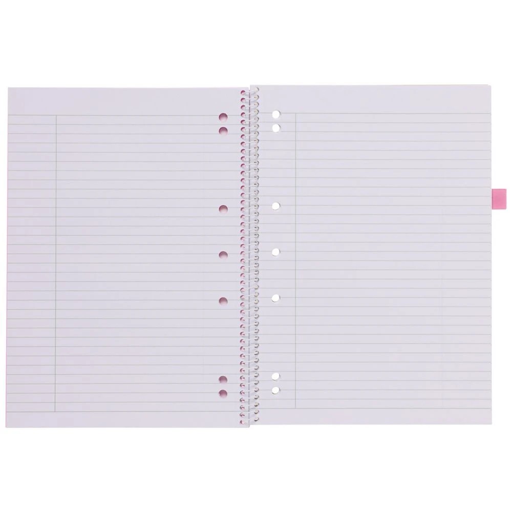 4 Otto A4 Recycled Lecture Book 140 Page Hot Pink, 4 of 5