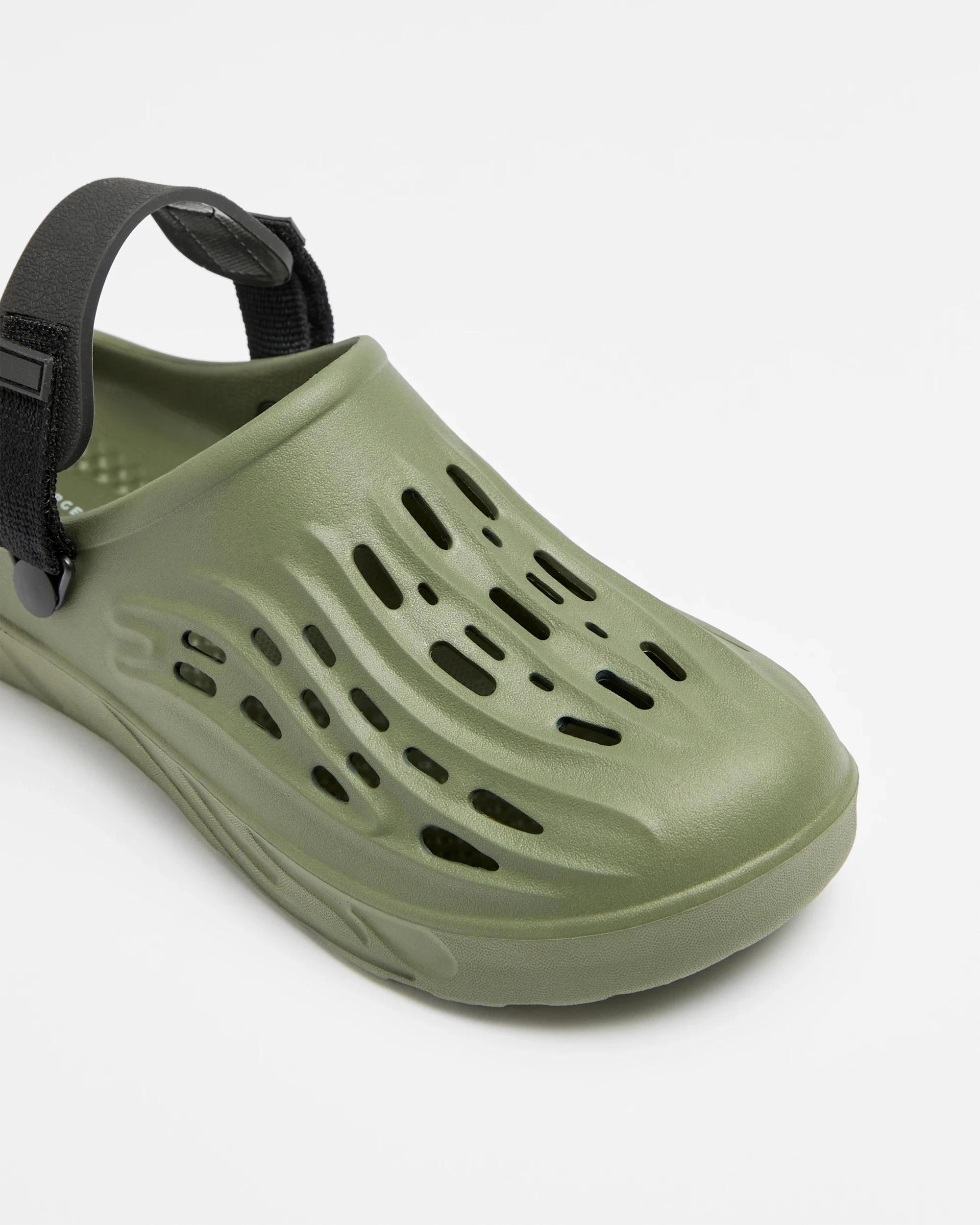 2 Target Man Mens Clog with Strap - Phylon KHAKI, 2 of 3