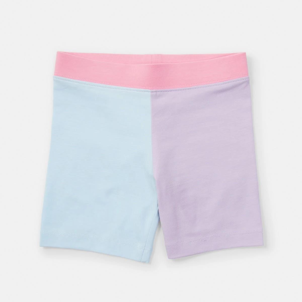 7 Colour Block Bike Shorts Mutli, 7 of 8