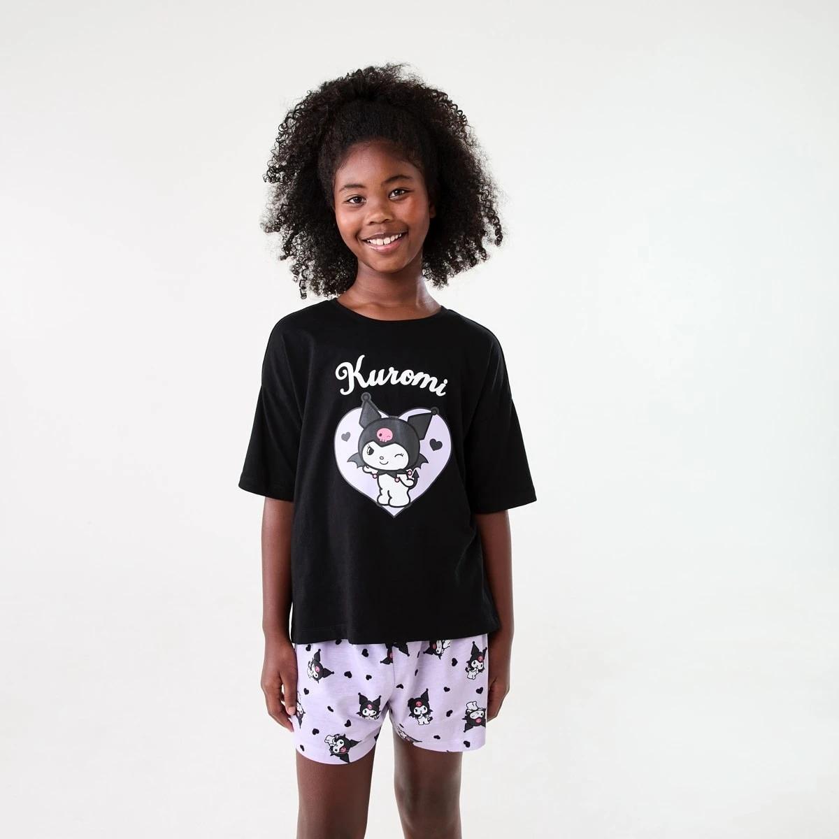 1 Kuromi License Pyjama Set KUROMI, 1 of 9
