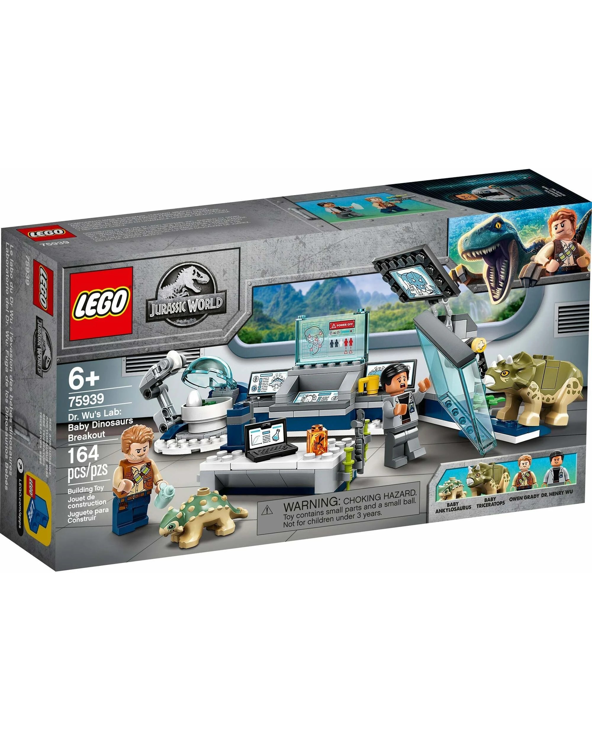 1 LEGO 75939 Dr. Wu's Lab: Baby Dinosaur Breakout, 1 of 5