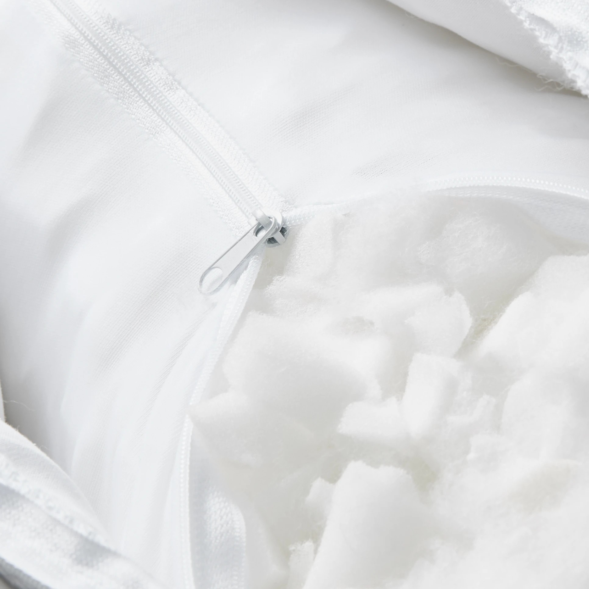 7 Adjustable Memory Foam Cooling Pillow - High Profile, White, 7 of 9