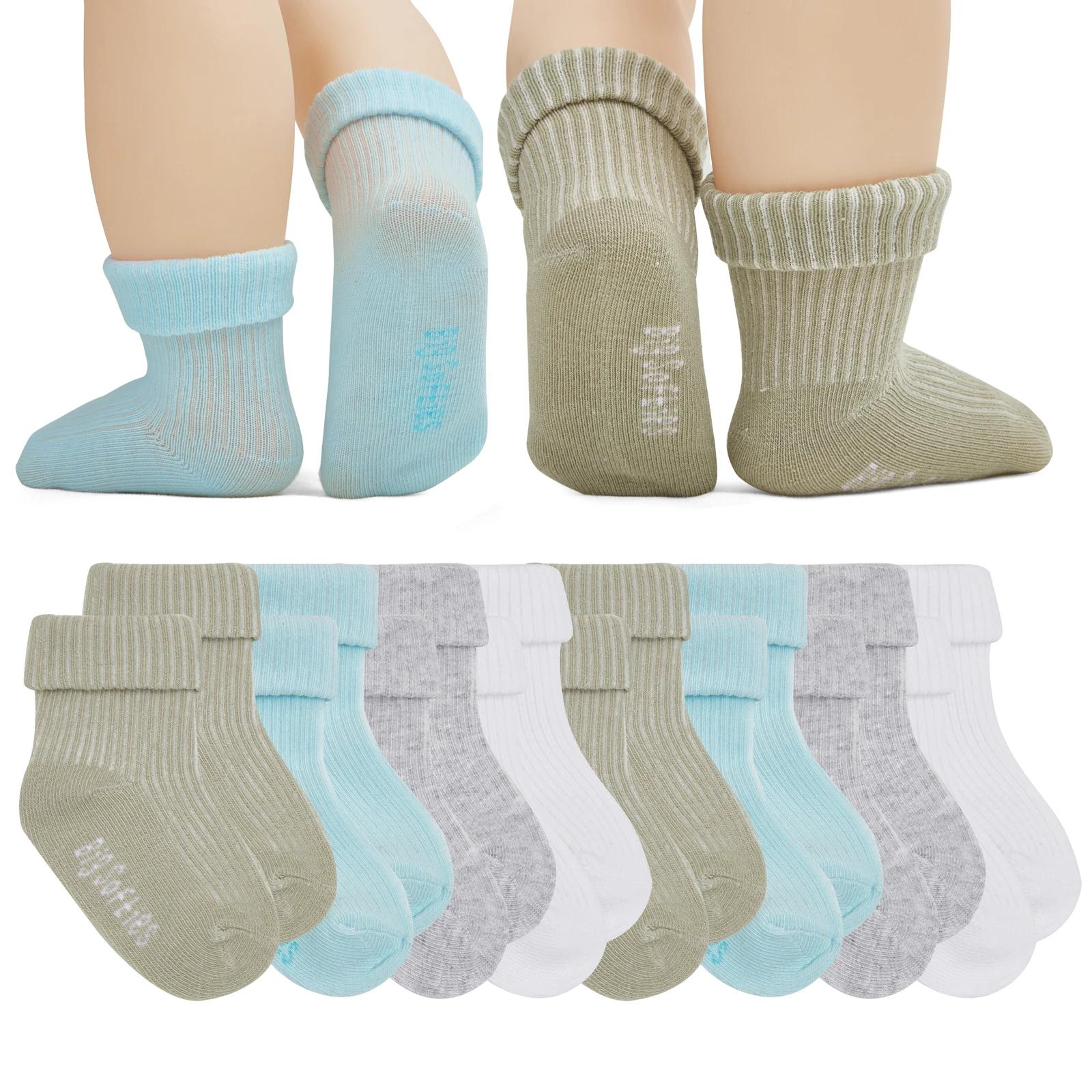 4 Big Softies 8-Pack Crew Socks Boy 6-12M , 4 of 4