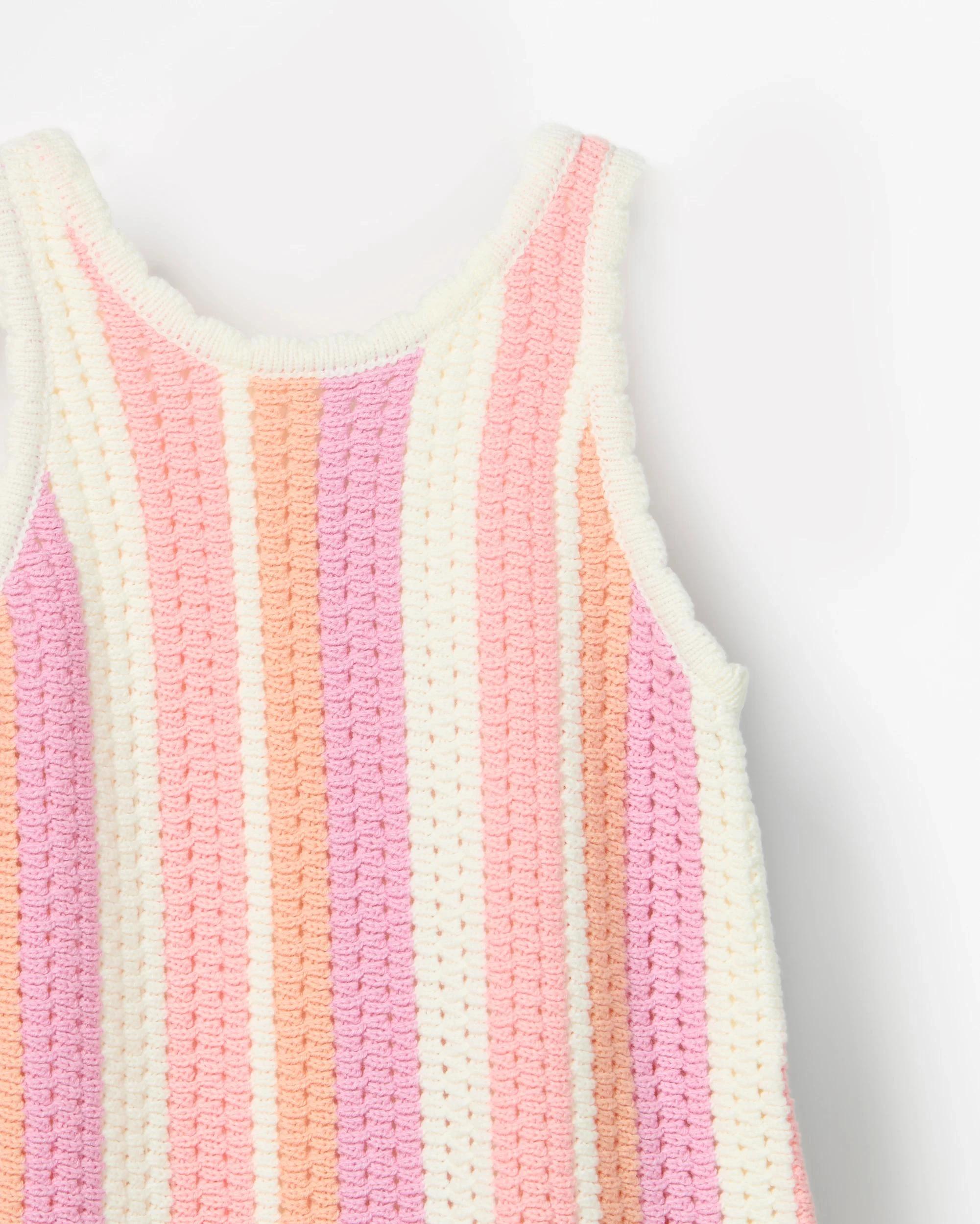 5 Target Kids Fashion Crochet Knit Dress MULTI, 5 of 5