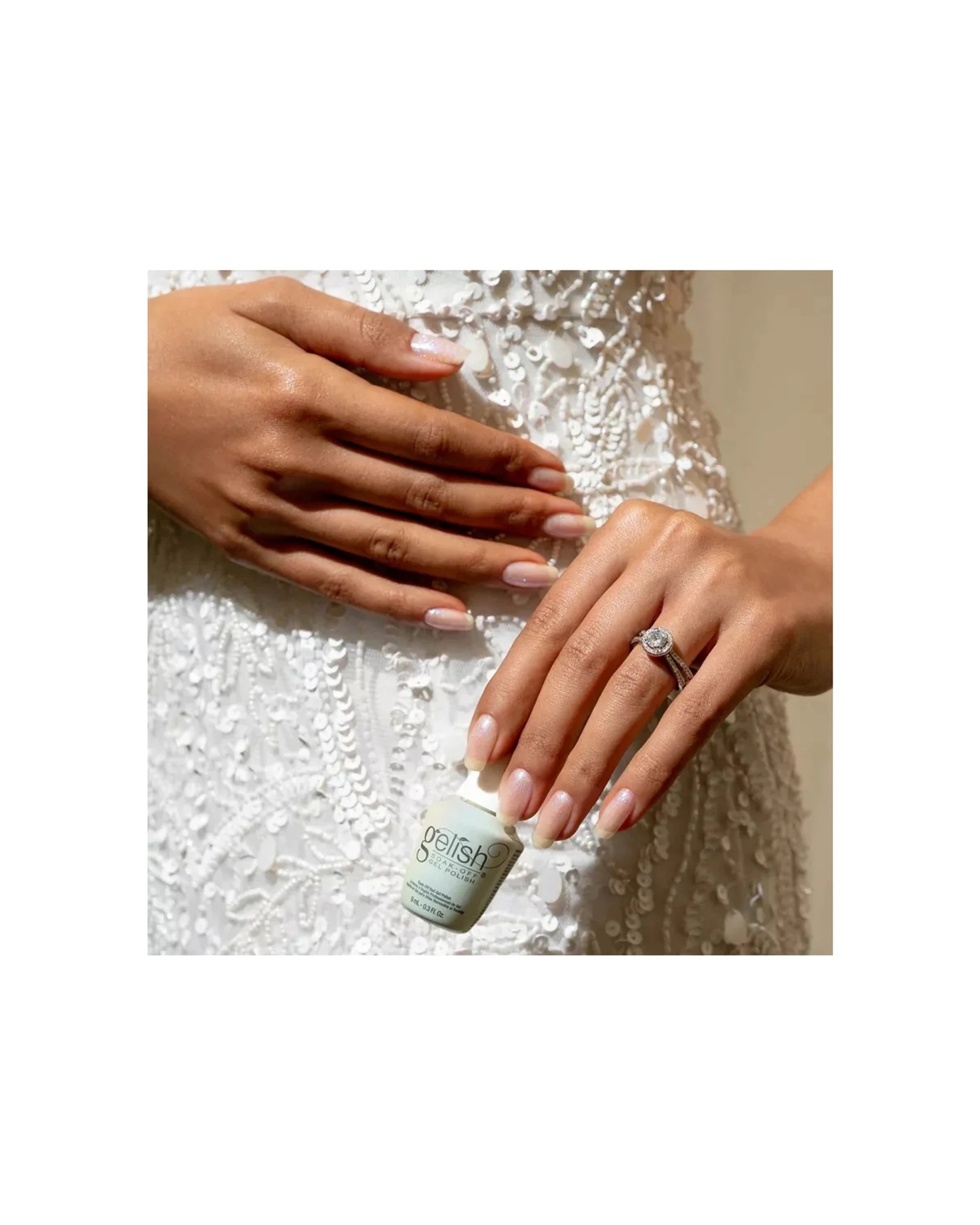 3 Gelish Mini UV LED Soak Off Gel Nail Polish Izzy Wizzy Lets Get Busy 9ml - Plain, 3 of 3