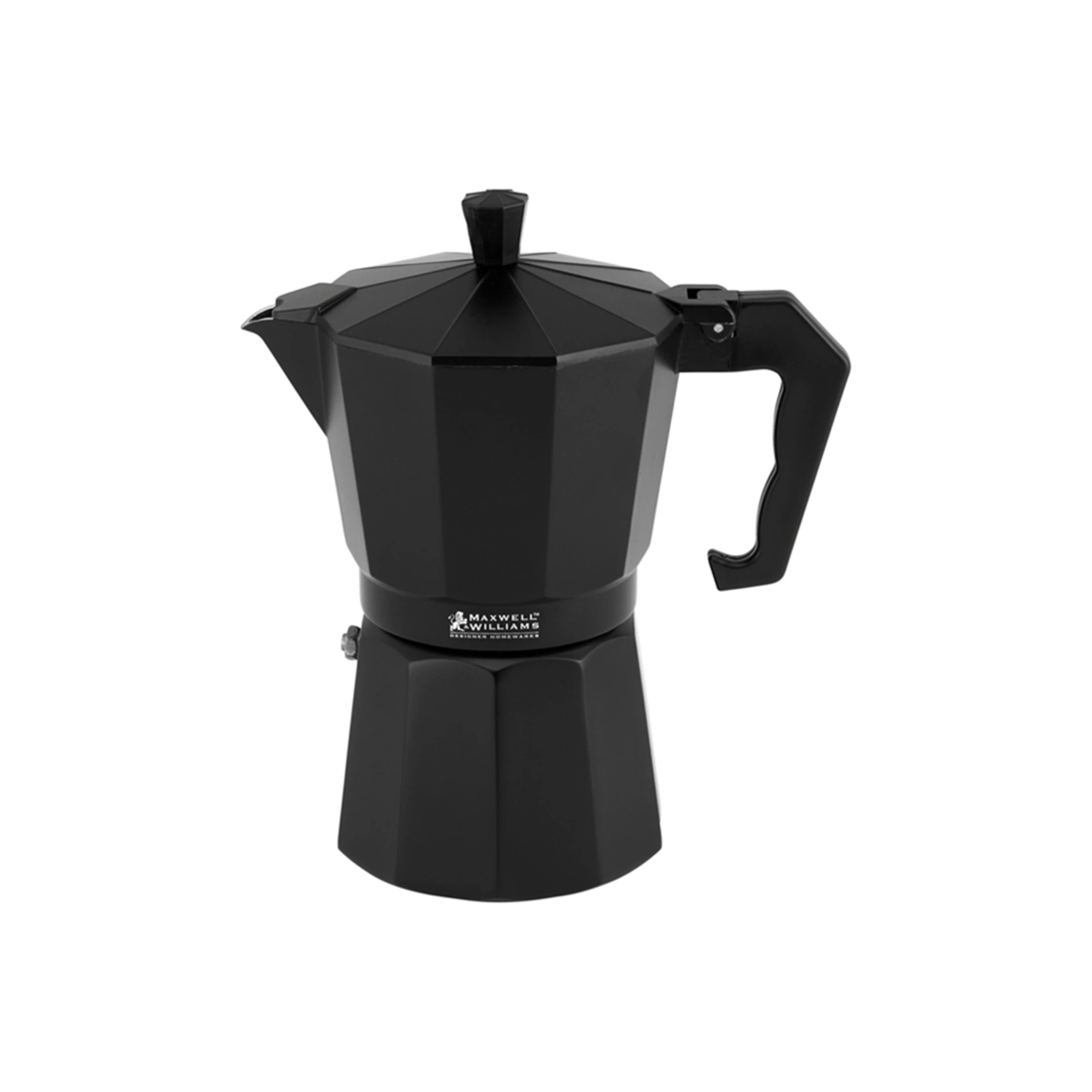 1 Maxwell & Williams Blend Traditional Stovetop Espresso Maker 6 Cup Metal
 - Black, 1 of 4