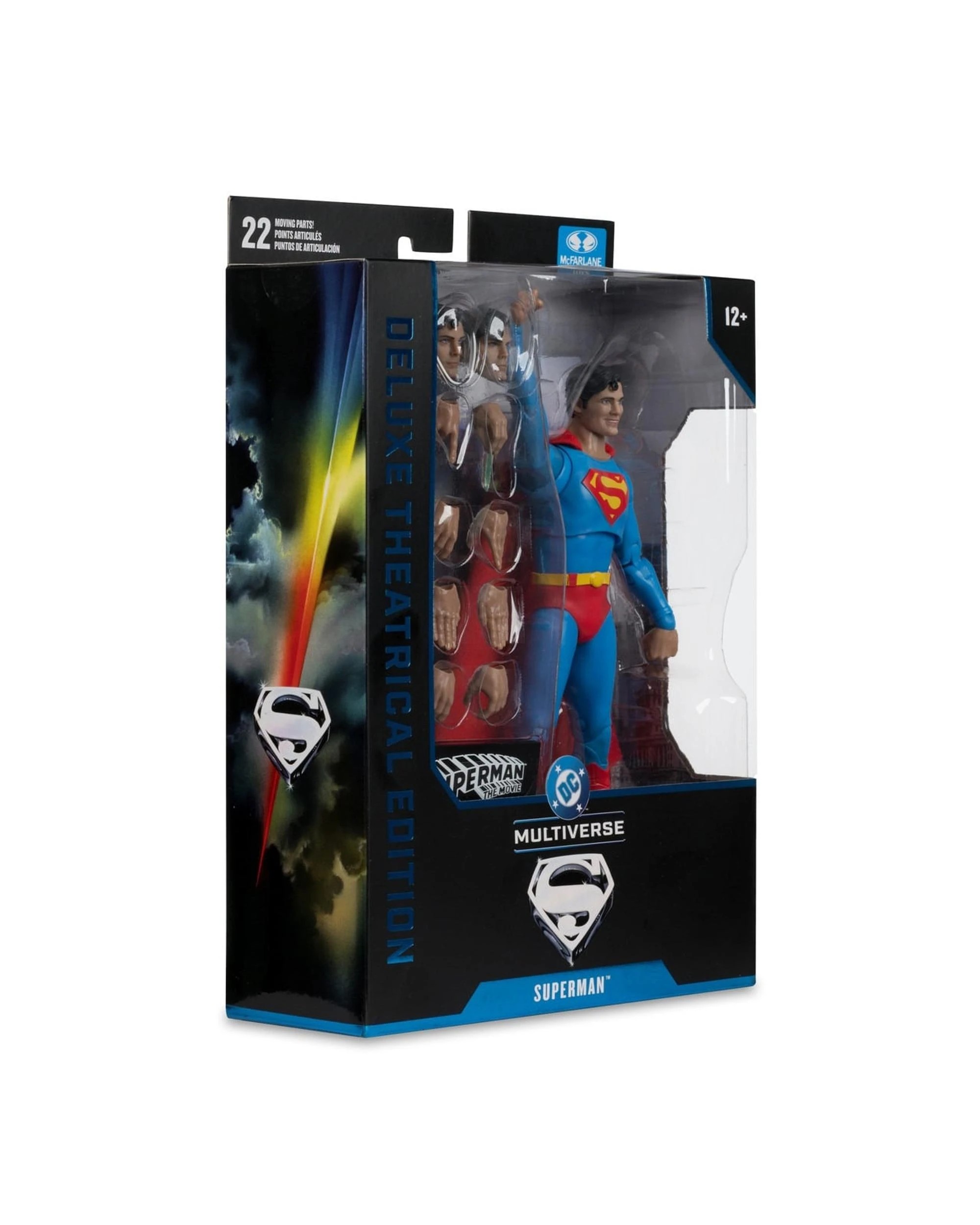 10 DC Multiverse Superman: The Movie - 1978 -  Superman Deluxe Theatrical Edition 7 inch Action Figure, 10 of 10