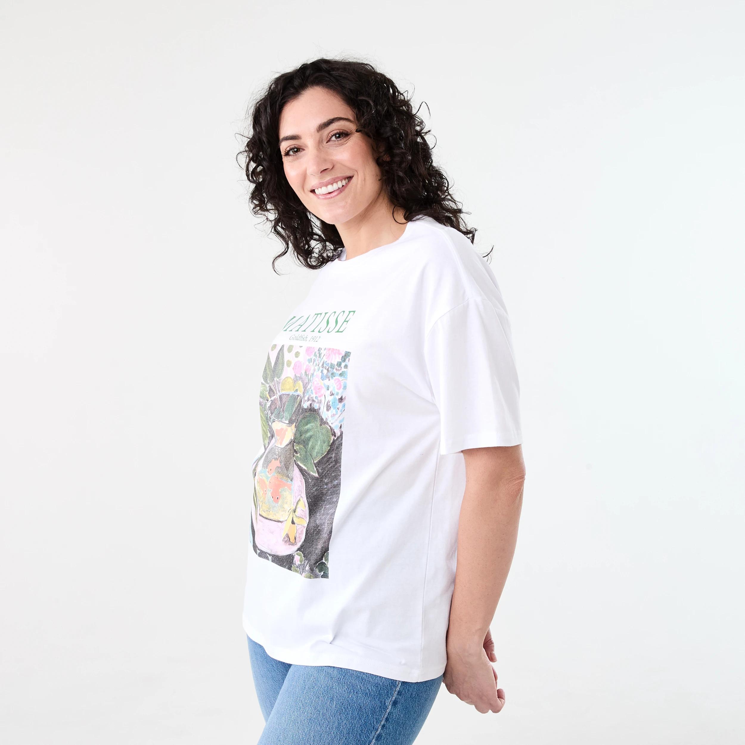 2 Matisse License Short Sleeve T-shirt MATISSE WHITE, 2 of 5