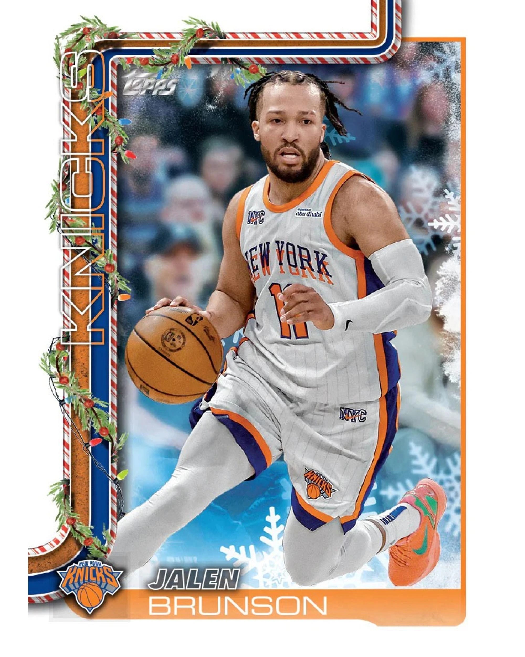 8 Topps 2025 / 2026 NBA Holiday Basketball - Countdown Calendar, 8 of 9