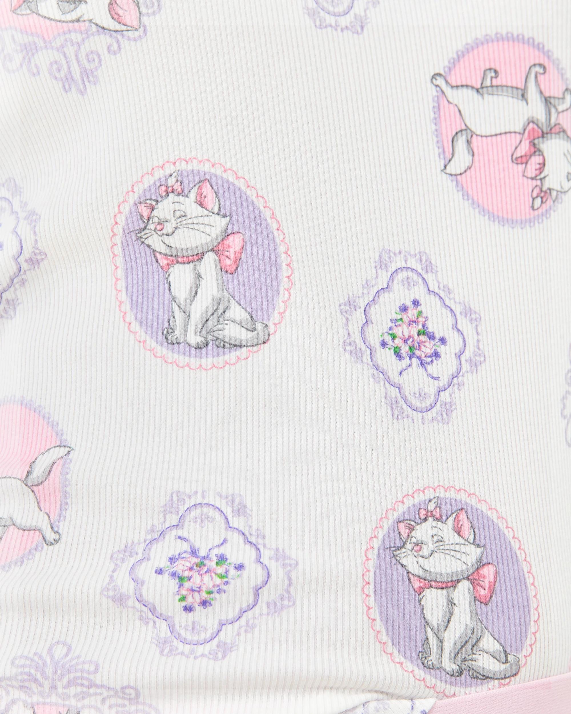 6 Aristocats License Henley Rib Top and Pants Pyjama Set Aristocats, 6 of 7