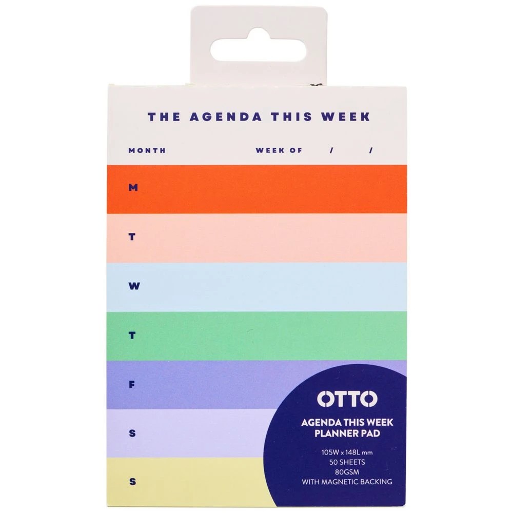 1 Otto Agenda This Week Planner Pad 50 Sheets, 1 of 3