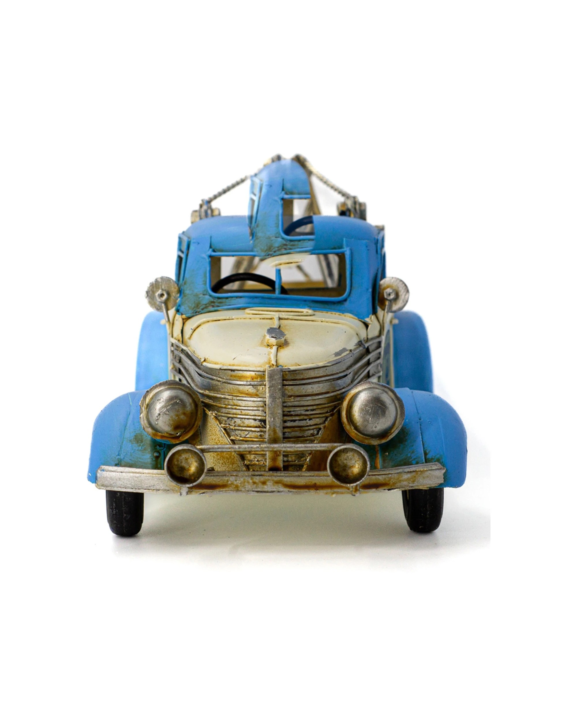 2 Boyle Vintage Tow Truck Metal Ornament Home Decor 29cm - Multi, 2 of 4