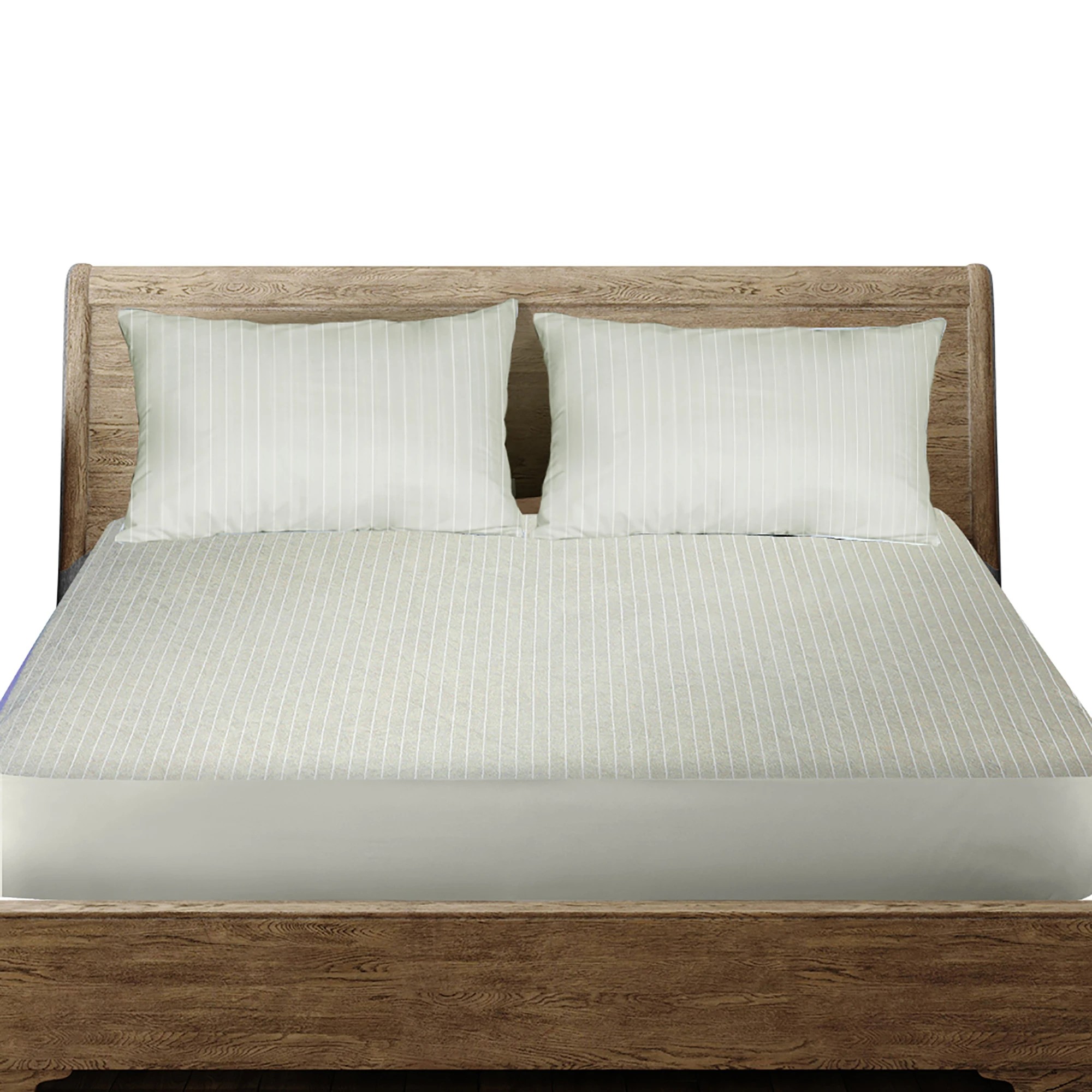 1 Dreamz Mattress Protector Waterproof King - Grey, 1 of 2