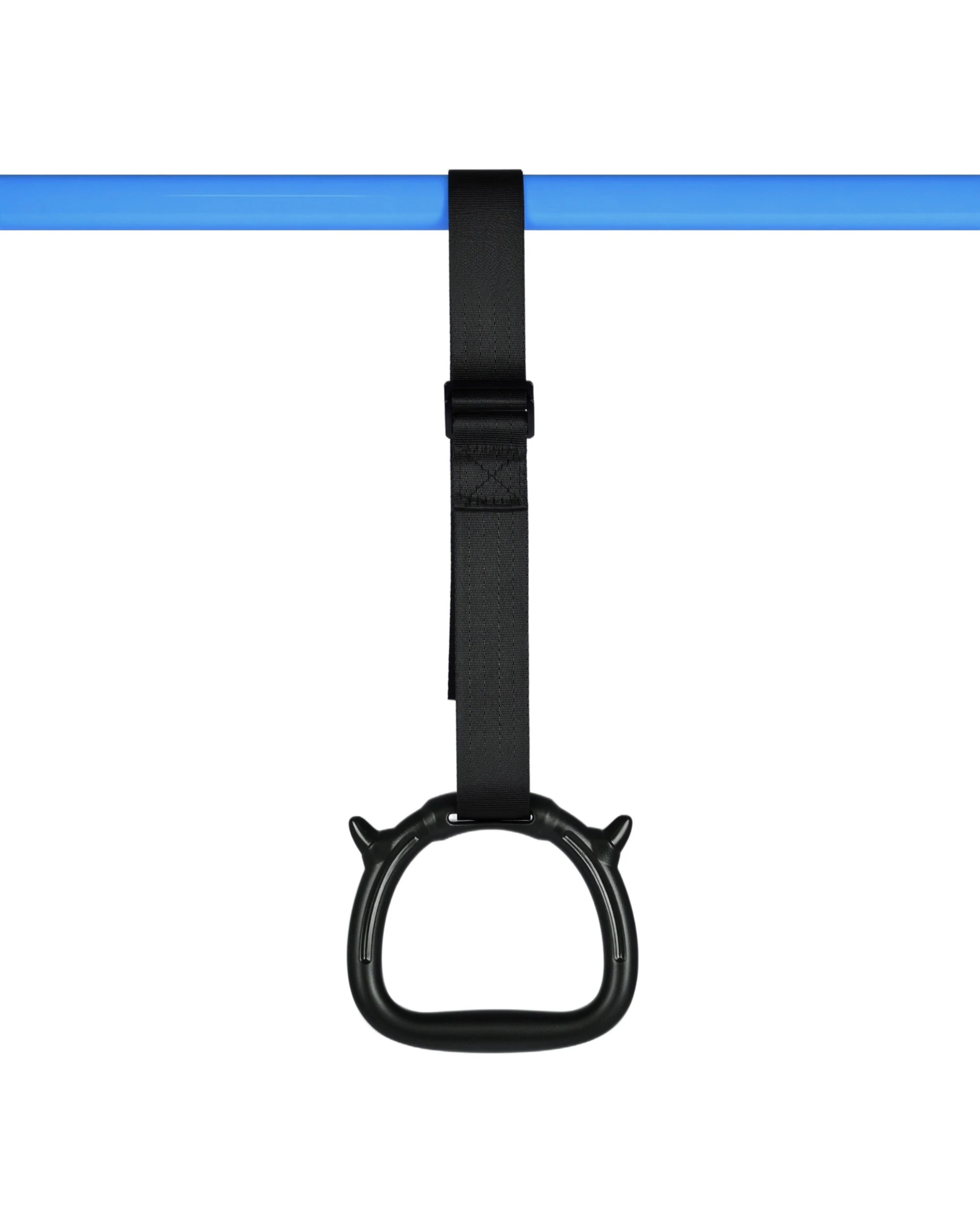 3 Advwin Adjustable Height Gymnastics Bar with Mat & Rings & Swing Blue, 3 of 6