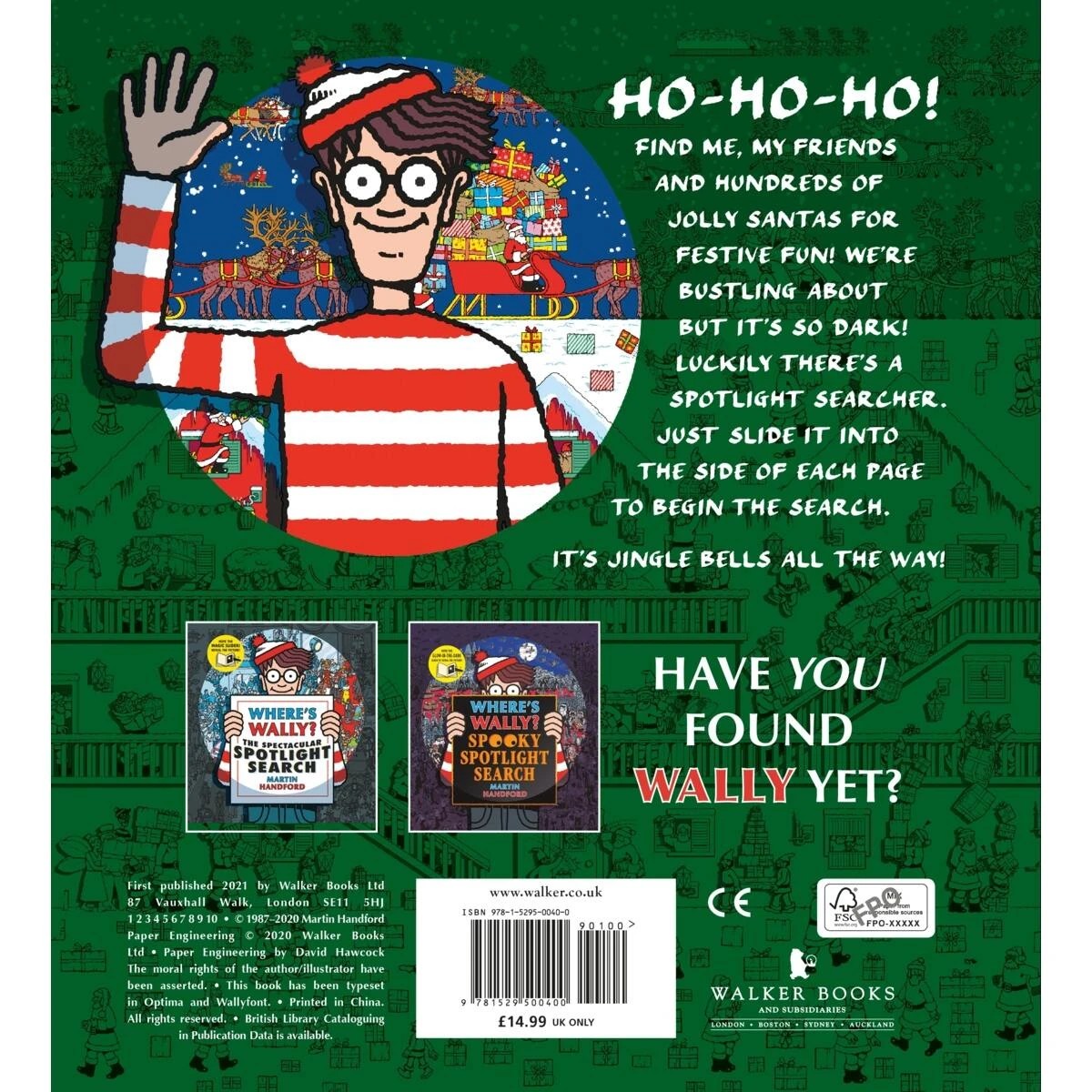5 Where's Wally? Santa Spotlight Search by Martin Handford - Book, 5 of 5
