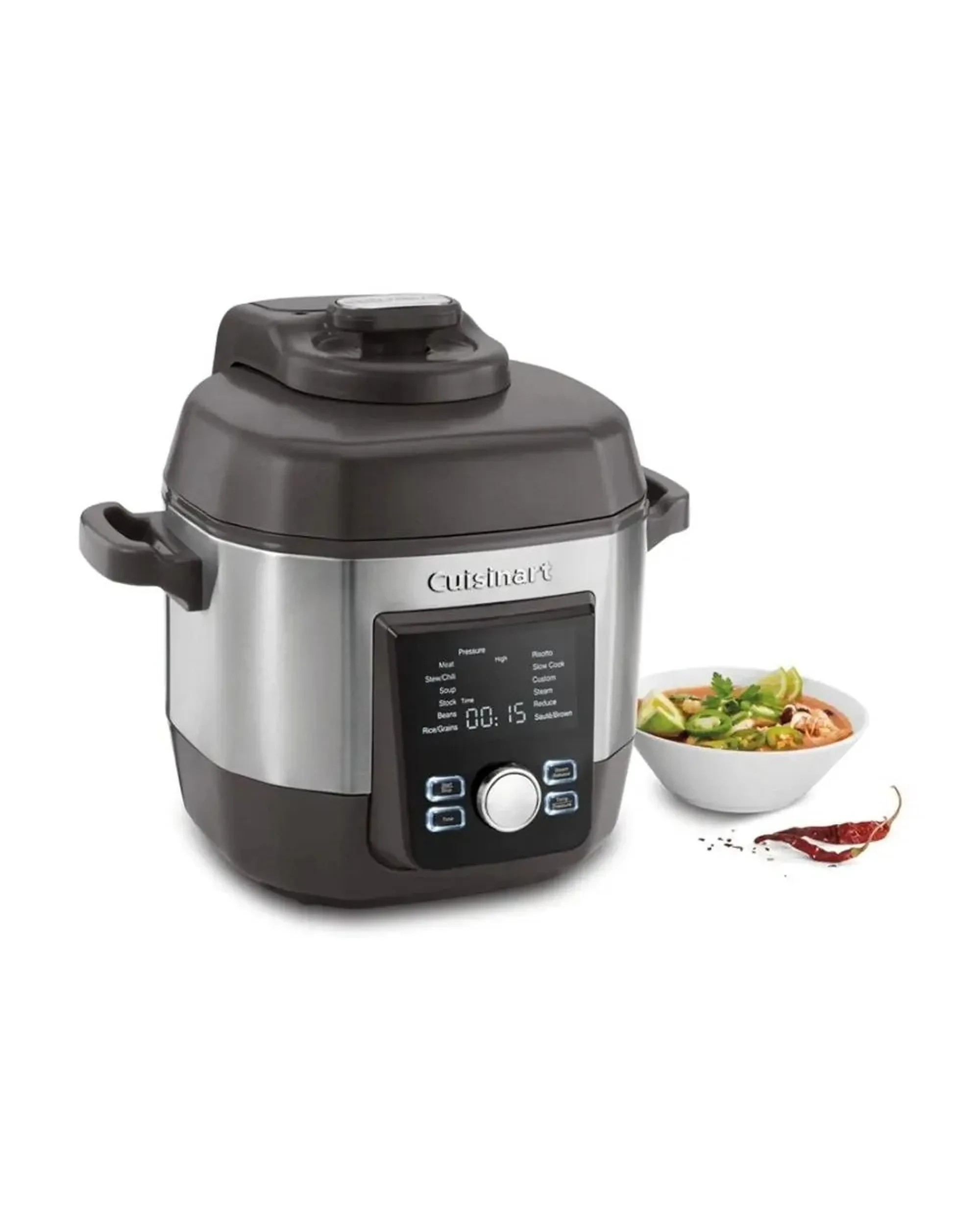 4 Cuisinart High Pressure Multi Cooker 5.7L - Silver, 4 of 5