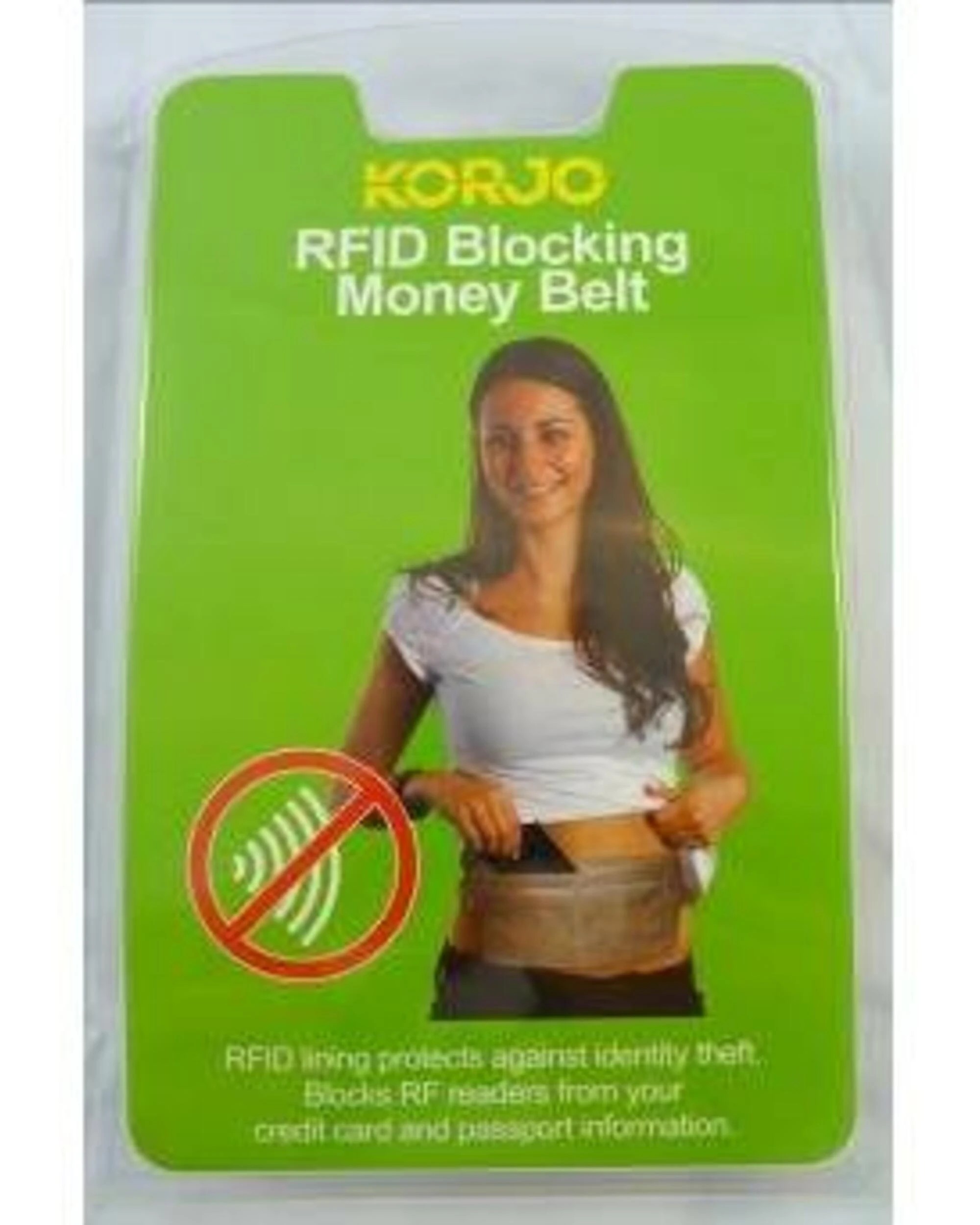 2 Korjo RFID Blocking Money Belt - Brown, 2 of 2